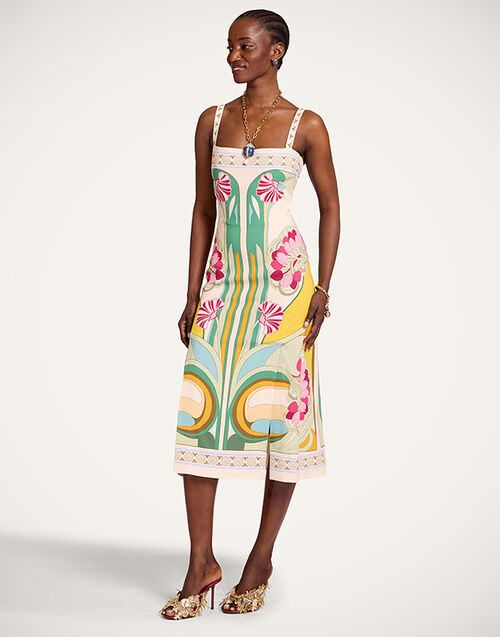 La DoubleJ Buy Me A Martini Dress Tulip Plac&eacute;e Green DRE0673VIS011TUL07GR02