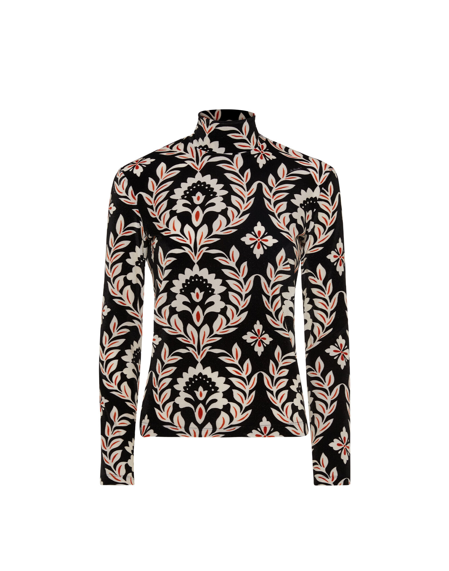 La DoubleJ Turtleneck Ghirlanda Black SHI0030VEL006GHI01BL01