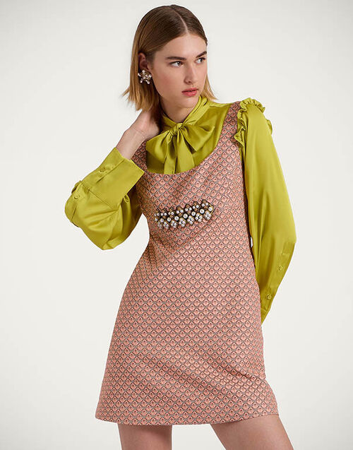 La DoubleJ Ella Mini Dress Tulip Pale Pink DRE0774JCQ088TUL05PI02