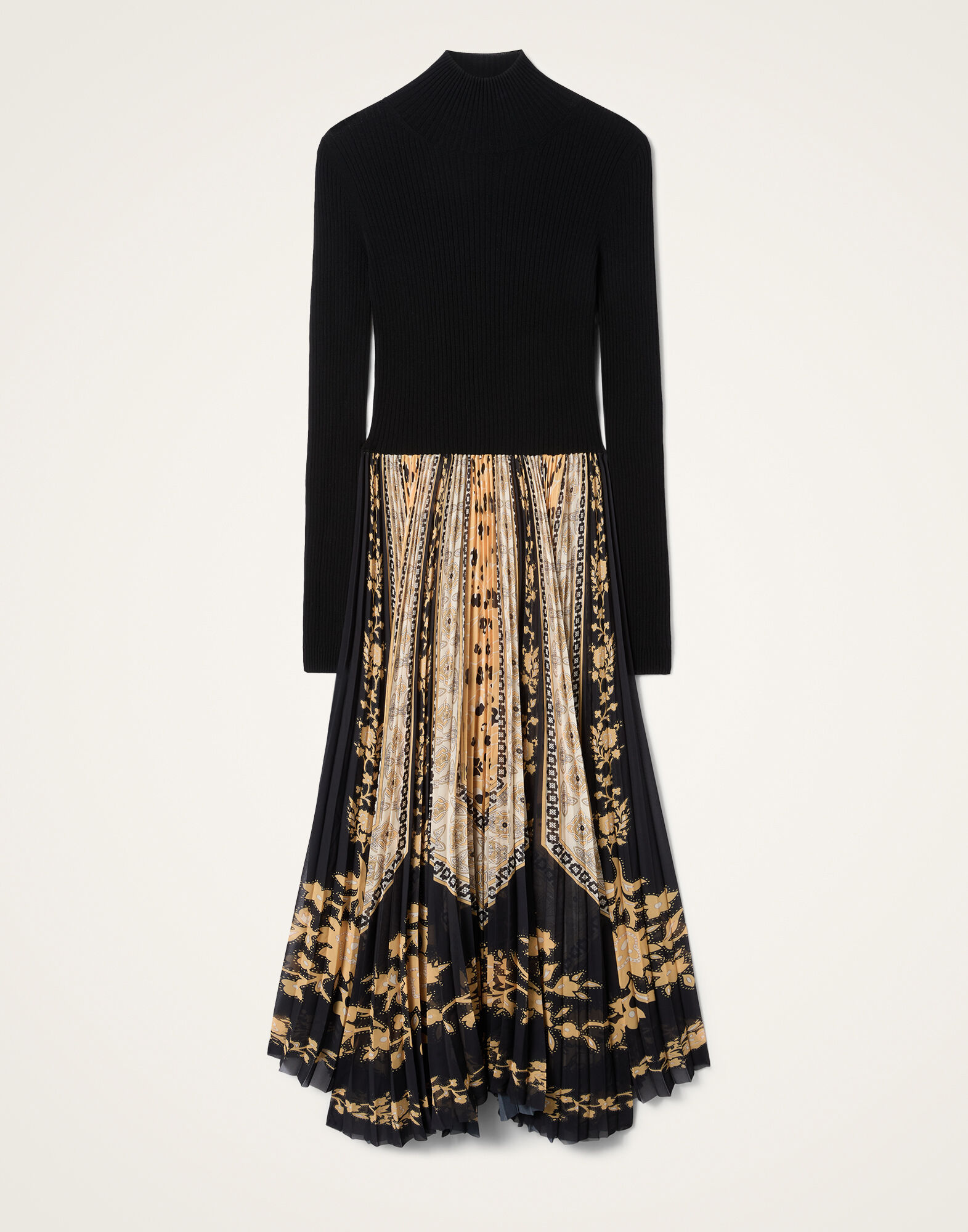 La DoubleJ Moondance Knit Dress Regalia Gold DRE1017KNI192VA447BL01