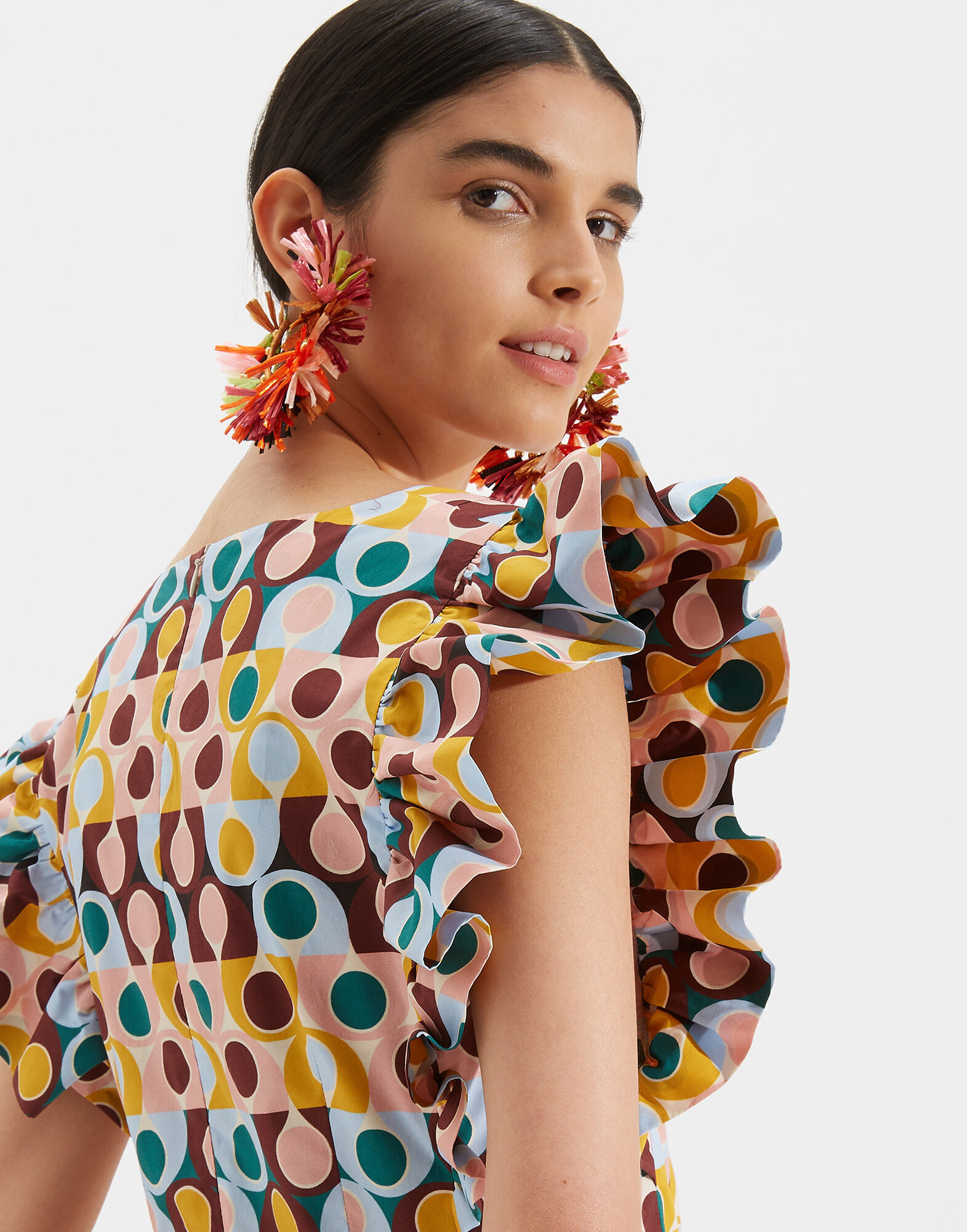 LaDoubleJ Honeybun Dress Gumball DRE0240COT001GUM0001