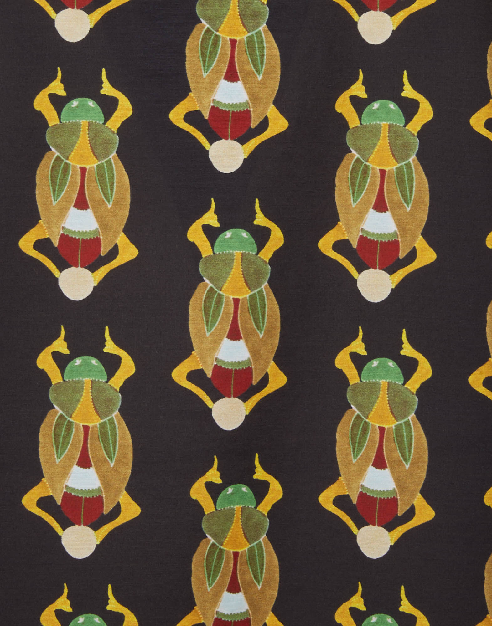 La DoubleJ Nefertiti Shirt Scarab Black SHI0081SIL010SCA01BL01