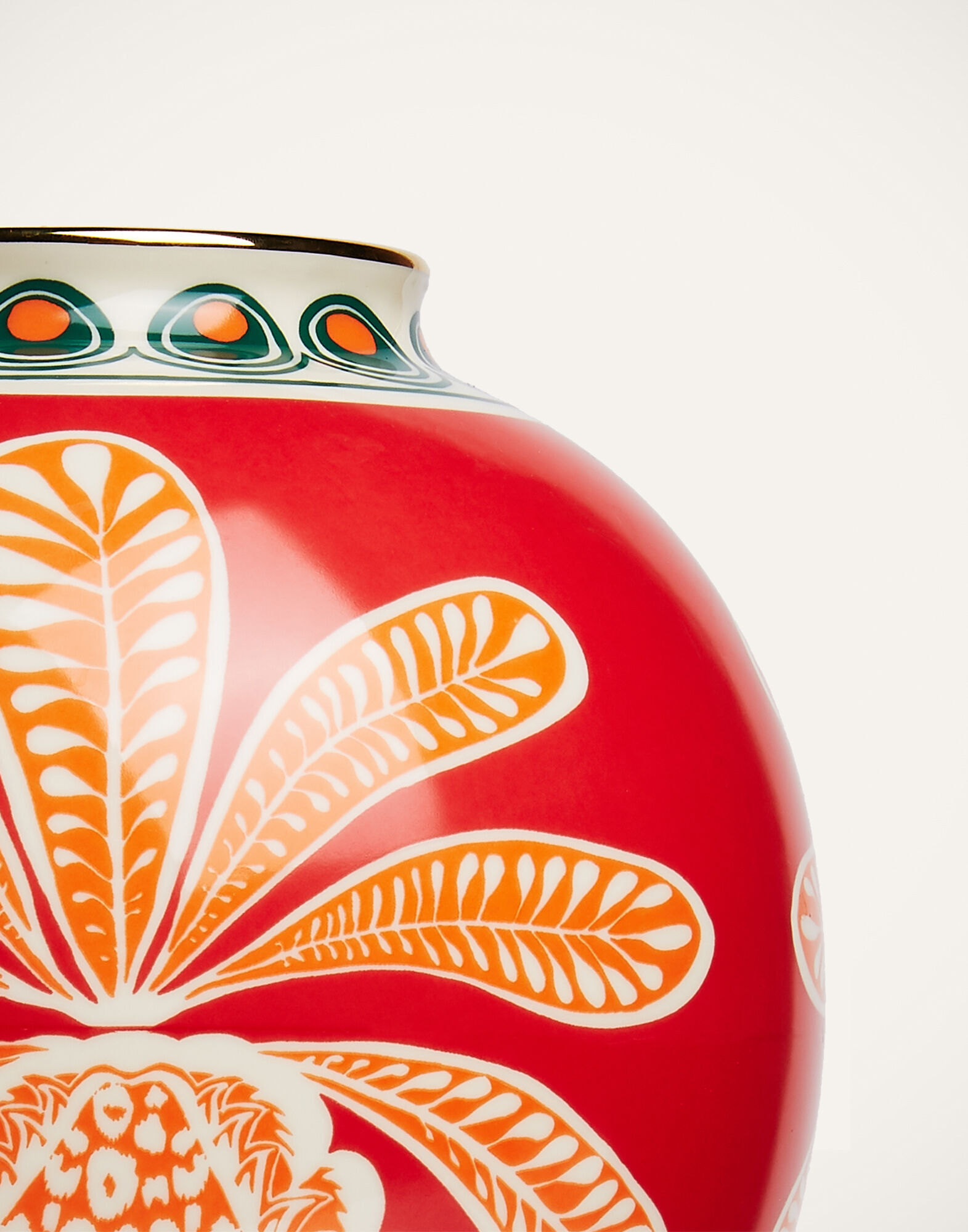 La DoubleJ Bubble Vase Big Pineapple Bordeaux VAS0003CER001PNP0015