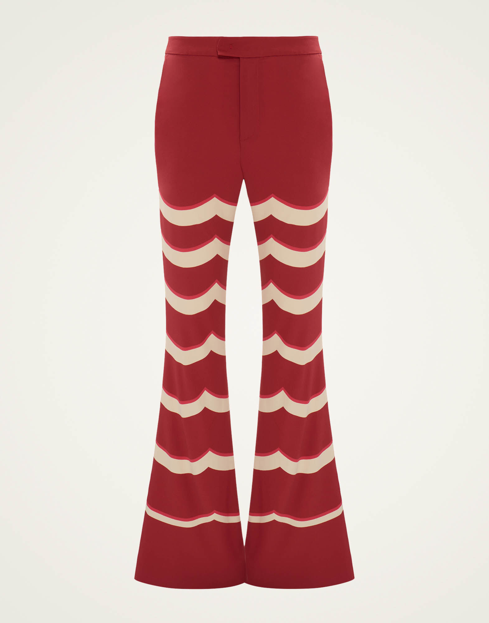 La DoubleJ Saturday Night Pants Fans Plac&eacute;e Red TRO0071VIS011FAN03RE01