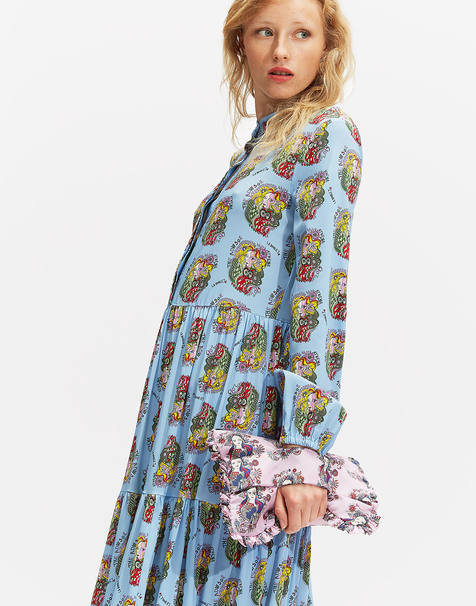 LaDoubleJ Hand Pochette Mini Demeter BAG0002NYL001DEM0001