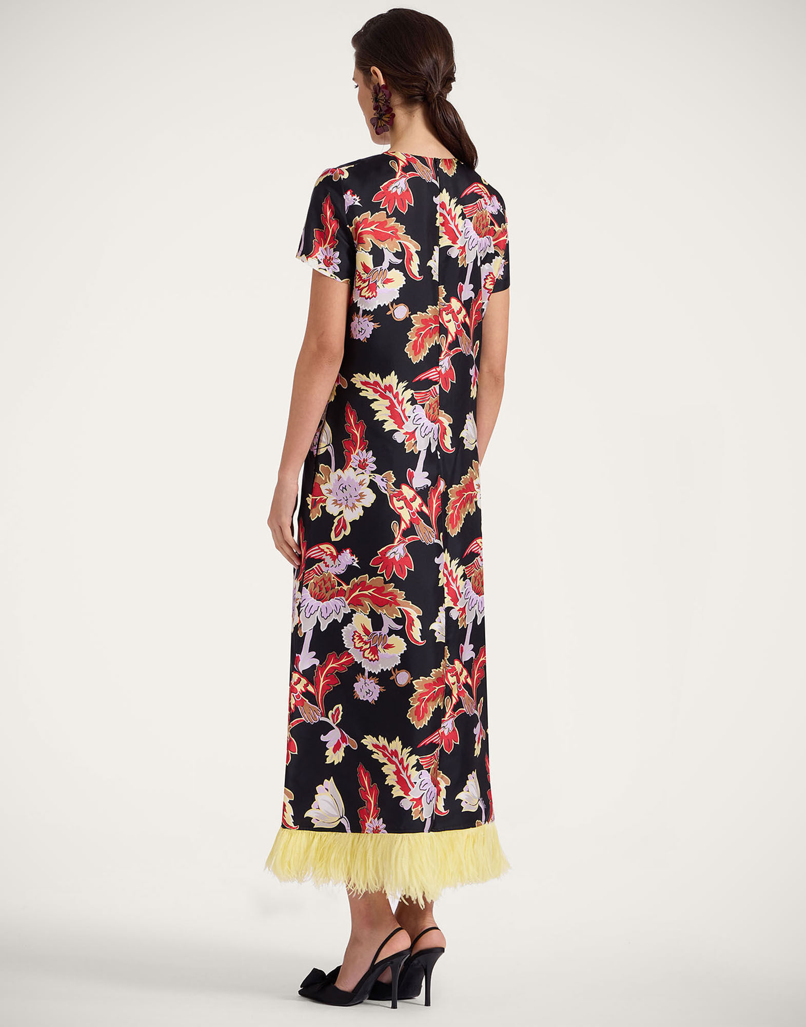 La DoubleJ Swing Dress Lark Black DRE0316SIL001LAR01BL01