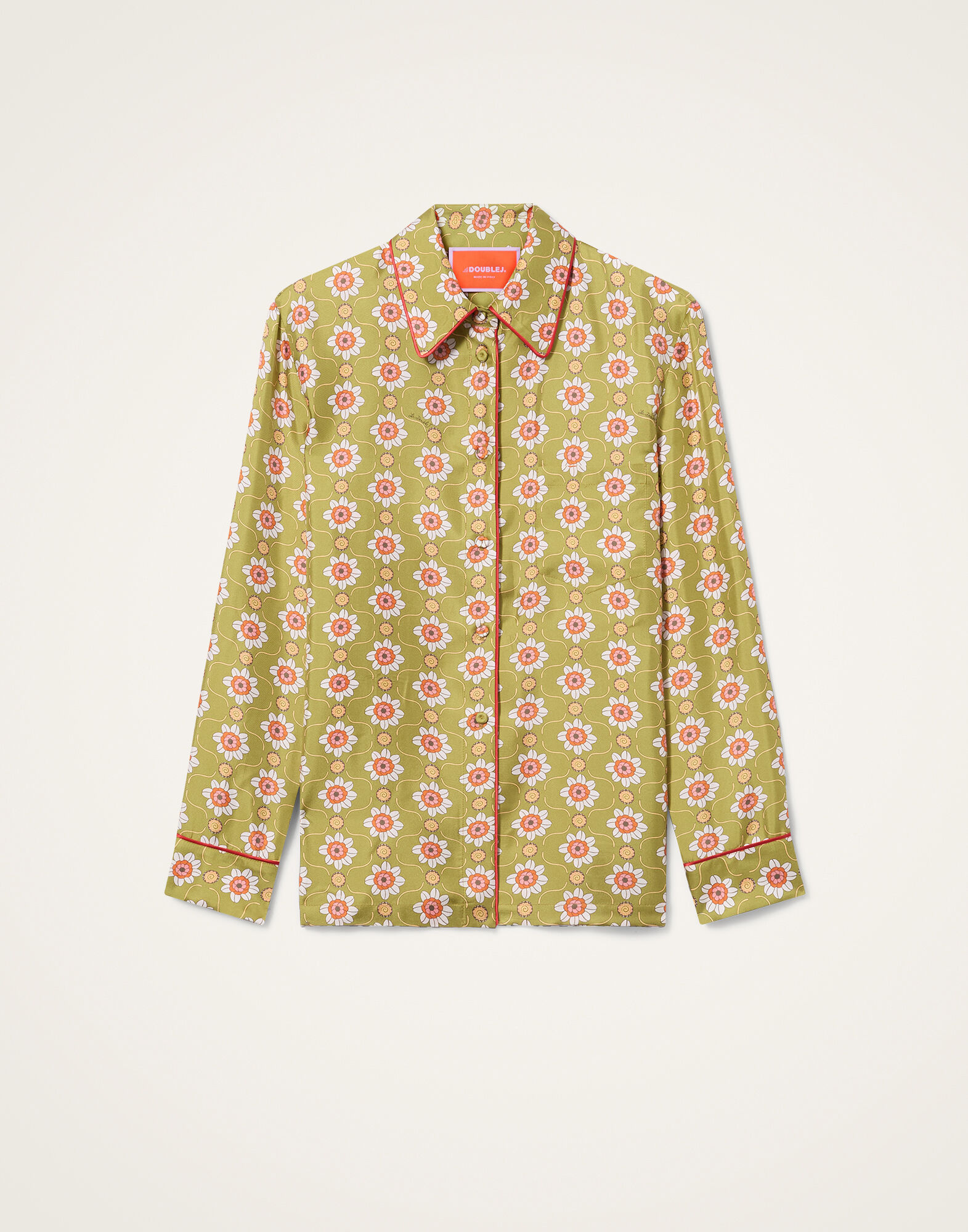 La DoubleJ Boy Shirt Ambrosia Green SHI0001SIL001AMB08GR02