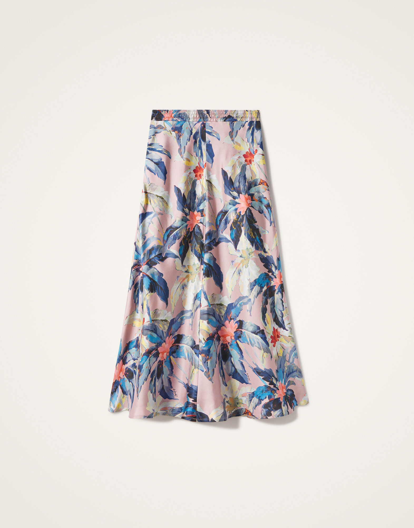 La DoubleJ Lungomare Skirt Maxi Tropicana Mauve SKI0089SIL001TRC01PU06