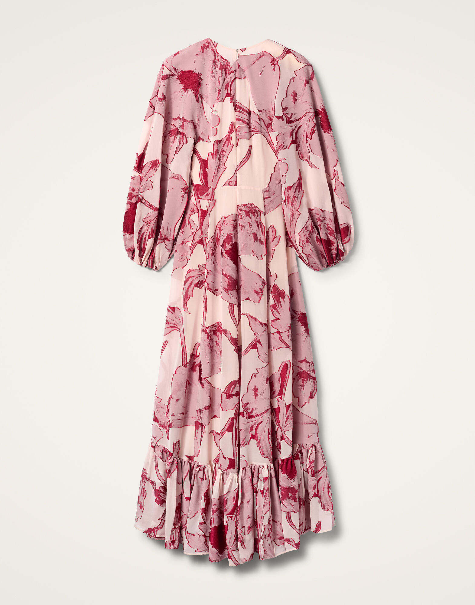 La DoubleJ Eve-Ning V Dress Sylph Fil Coup&eacute; Pink DRE0867FCP007SYL02PI01