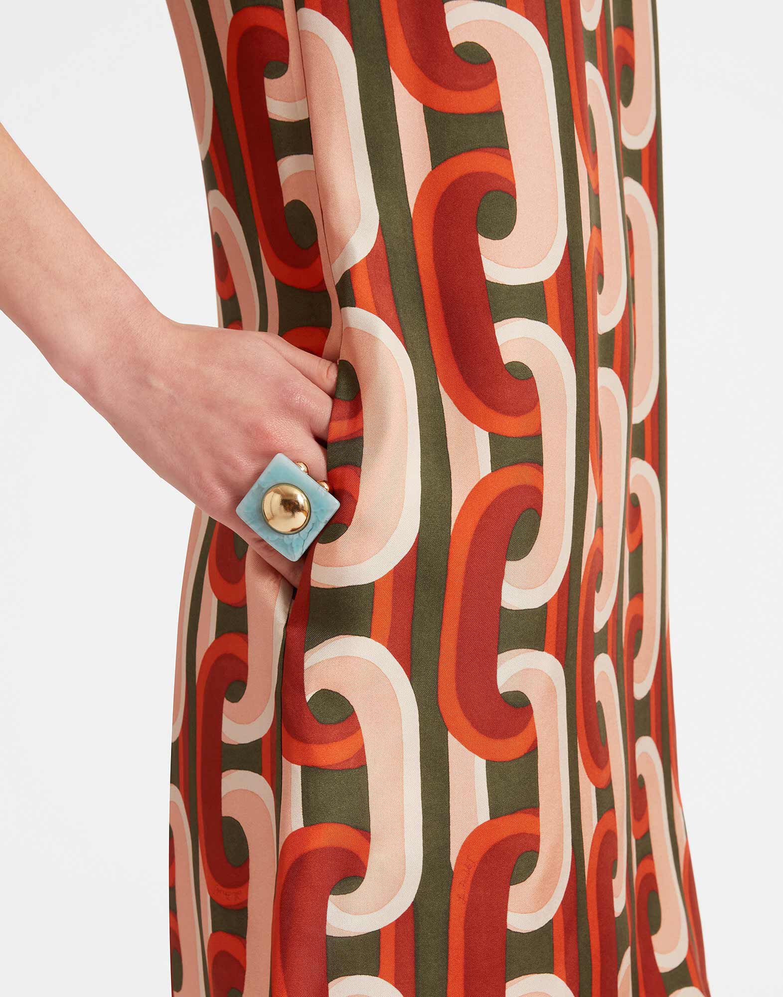 La DoubleJ Mini Swing Dress Prometheus Pale Pink DRE0159SIL001EUS01PI02