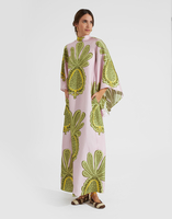 La DoubleJ Magnifico Dress Big Pineapple Pink DRE0212SIL001PNP01PI01