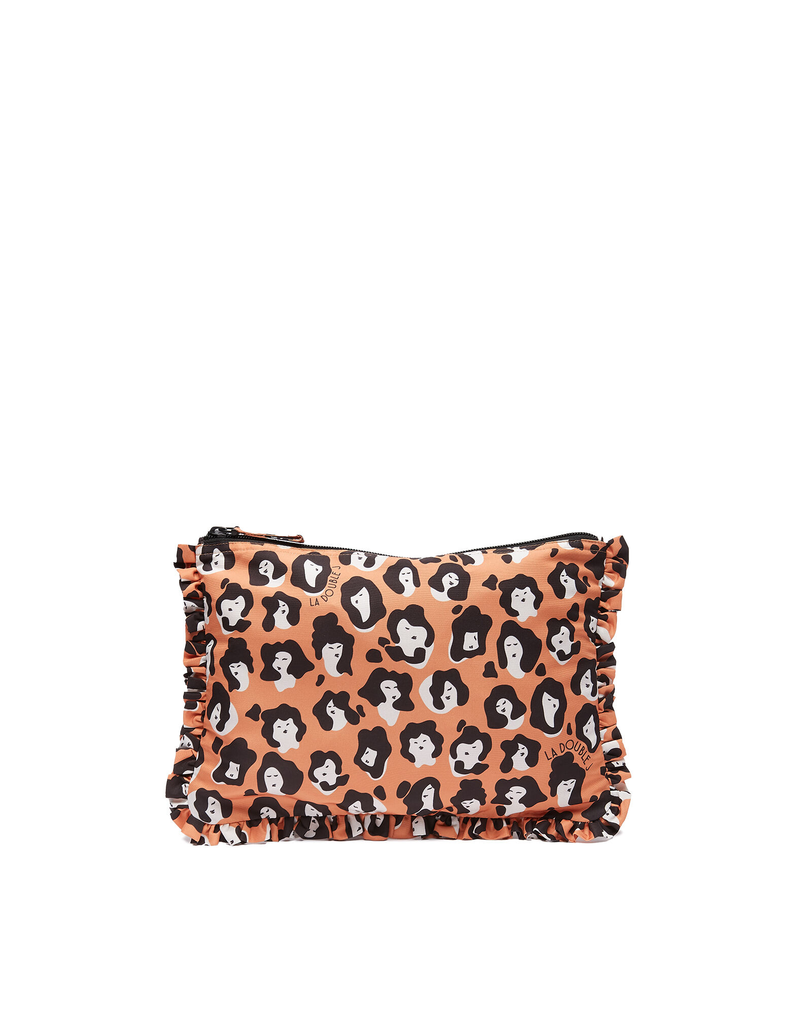 La DoubleJ Hand Pochette Lady Leopard BAG0002FAI001LLE0001