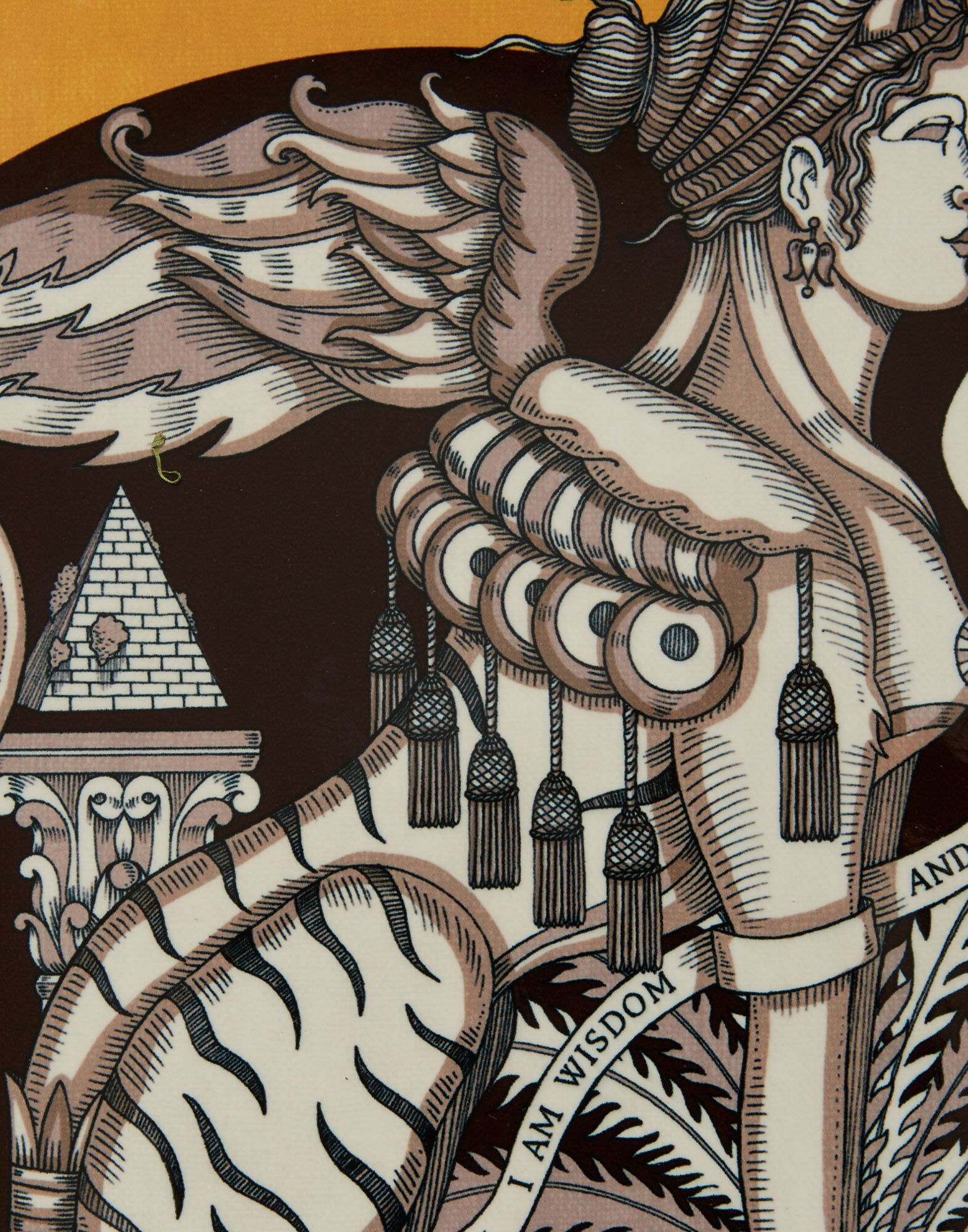 La DoubleJ Disk Placemat The Sphynx PMT0016CRK001SPX01YE09