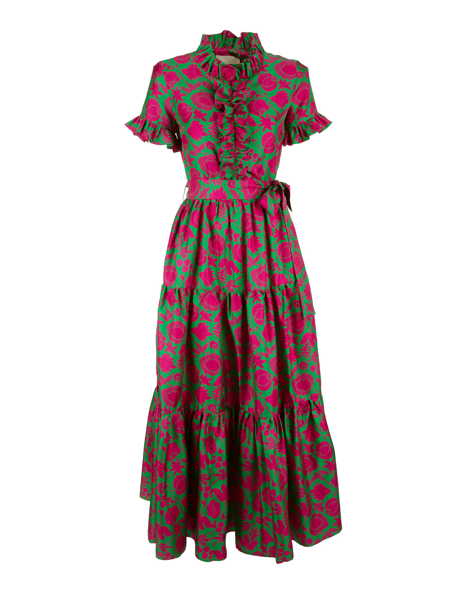 LaDoubleJ Long & Sassy Dress Ceramica DRE0017SIL001CER0002