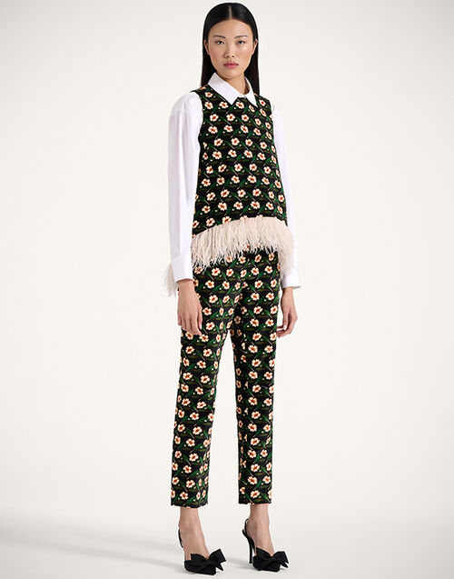 La DoubleJ 24/7 Pants Mayfair Black TRO0069VEL001MAY01BL01