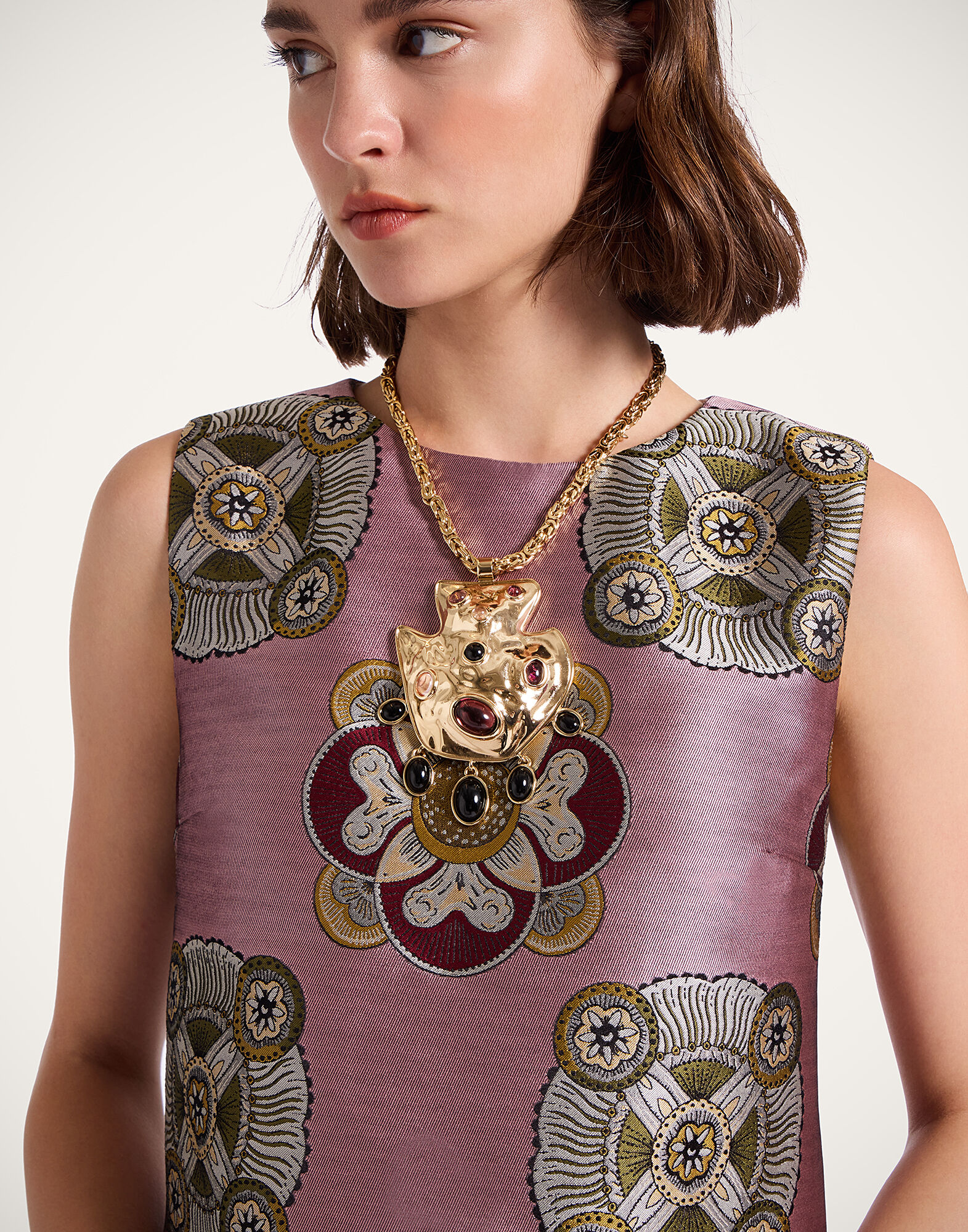 La DoubleJ Column Dress Nucleus Dusty Pink DRE0389JCQ114NUC03PI10