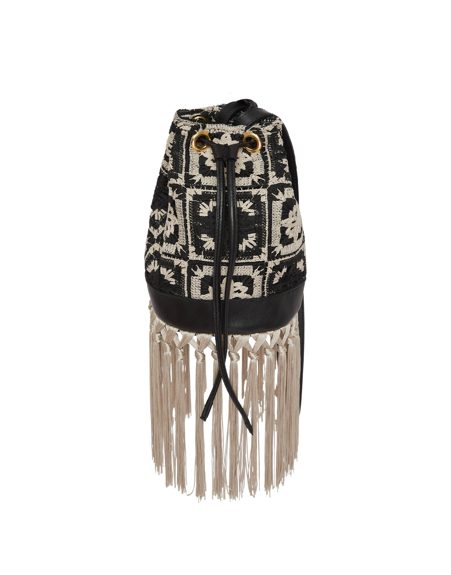 La DoubleJ Feria Crossbody Bag Mini Tiles Black BAG0061JCQ077MIT01BL01