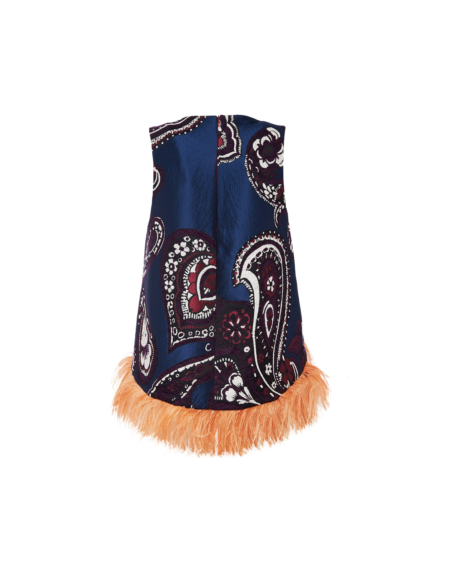 La DoubleJ La Scala Top (With Feathers) Paisley Blu TOP0013JAC035PAI0002