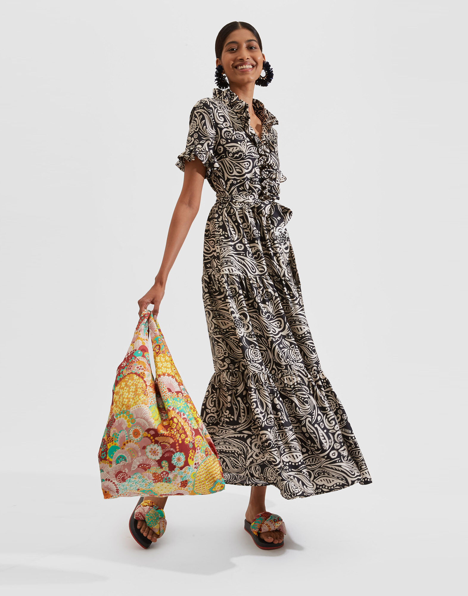 La DoubleJ Long And Sassy Dress Fauve DRE0017SIL001FAU0001