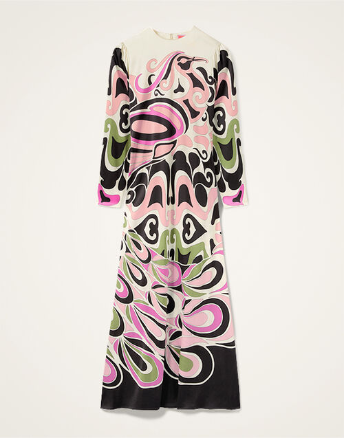 La DoubleJ Clingy Swing Phoenix Placée Pink DRE0762VIS023PHO01PI01