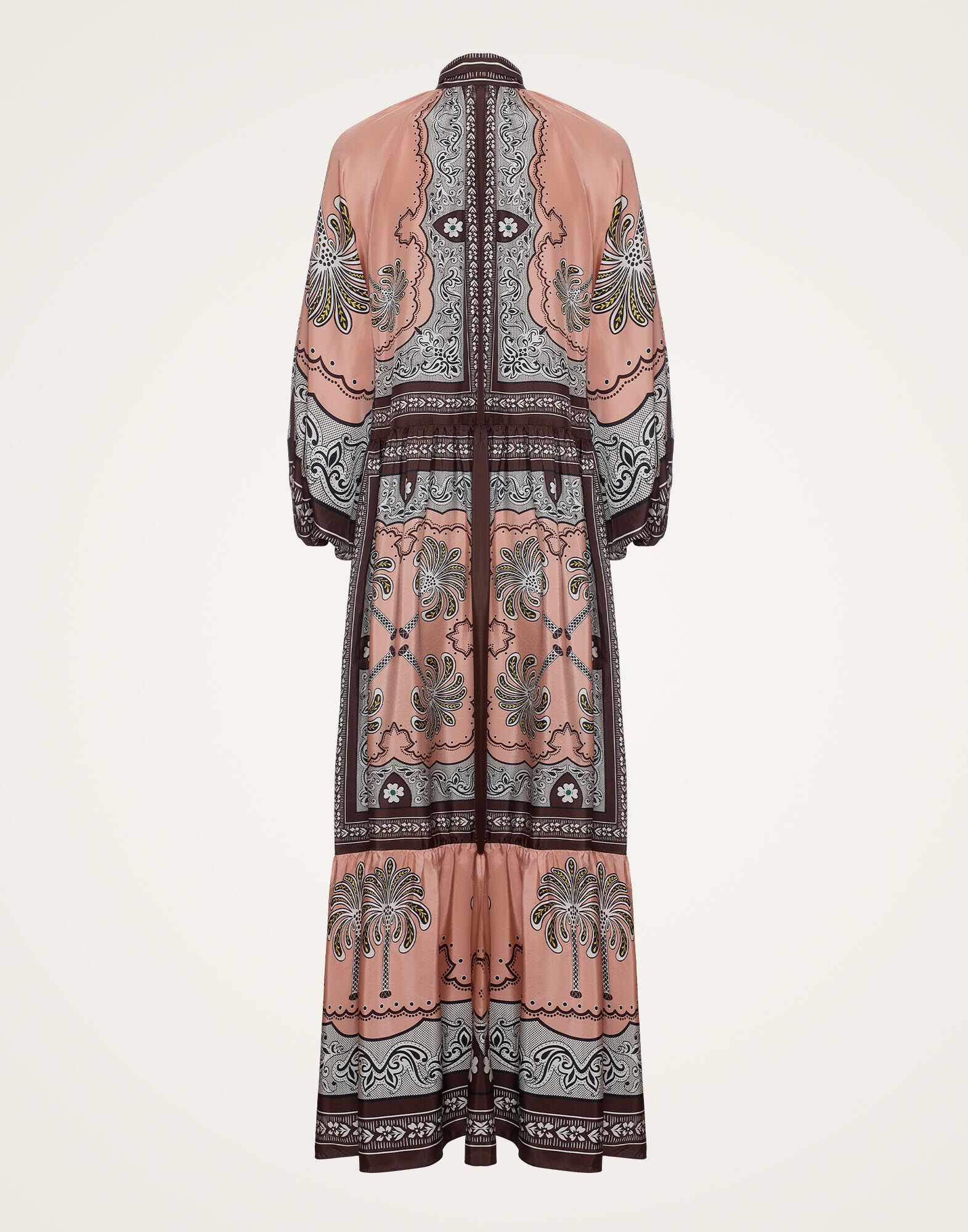 La DoubleJ Athena Dress Mirage Plac&eacute;e Pink DRE0618SIL009AGE01PI01