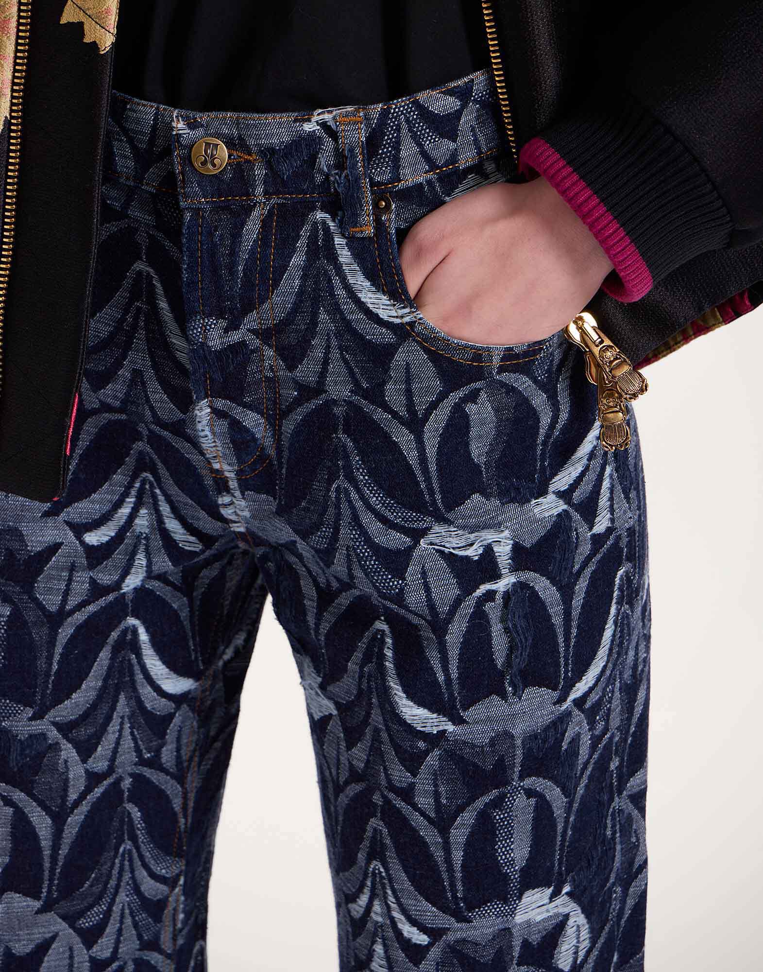 La DoubleJ Better Than Your Boyfriend's Jeans Papyrus Navy TRO0091DEN007PAY03BU06