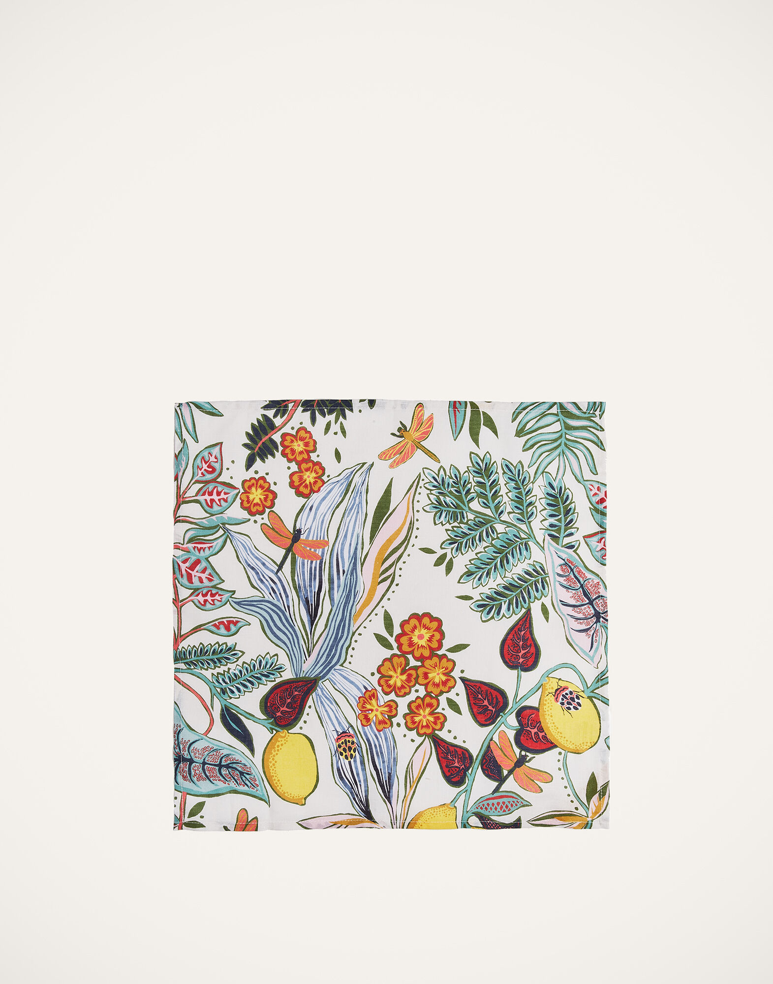 La DoubleJ Large Napkins Set Of 2 Botanical NAP0006LIN001BOT0005