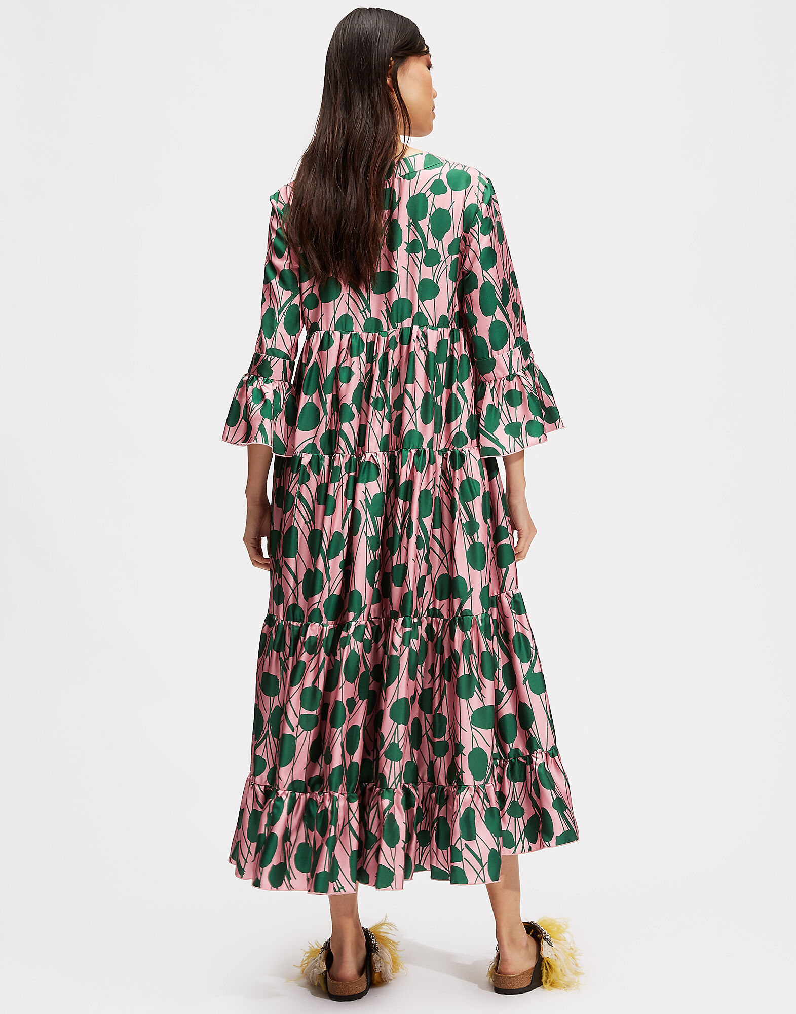 LaDoubleJ Jennifer Jane Dress Moses Rosa DRE0114SIL001MSS0002