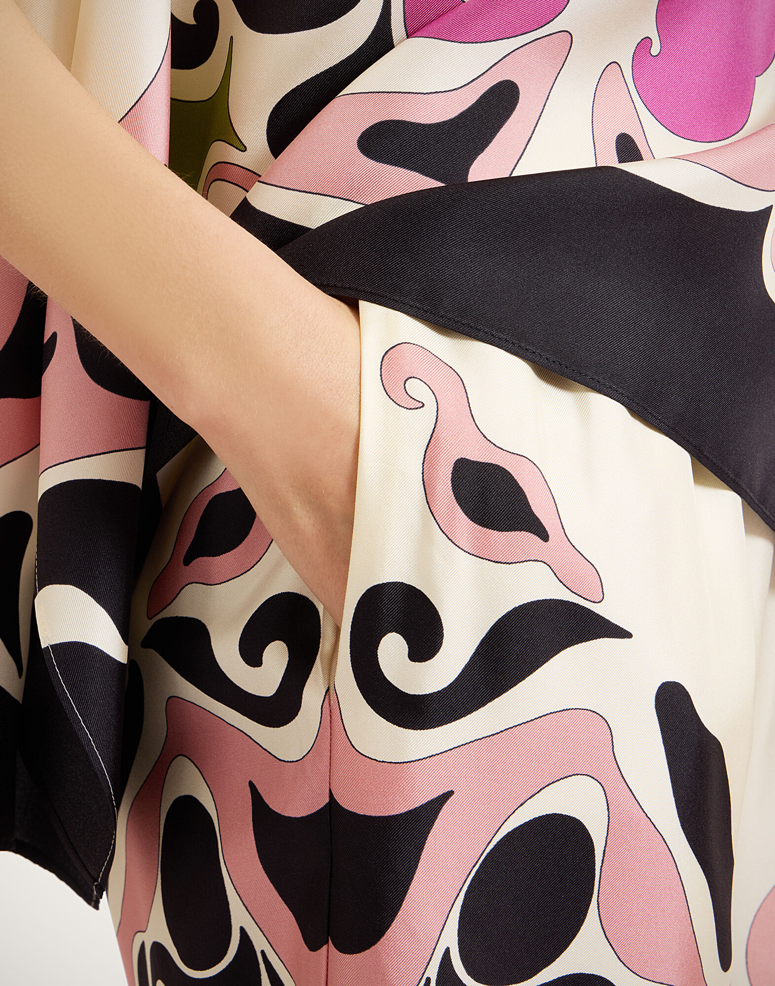 La DoubleJ Palazzo Pants Phoenix Plac&eacute;e Pink TRO0026SIL006PHO01PI01