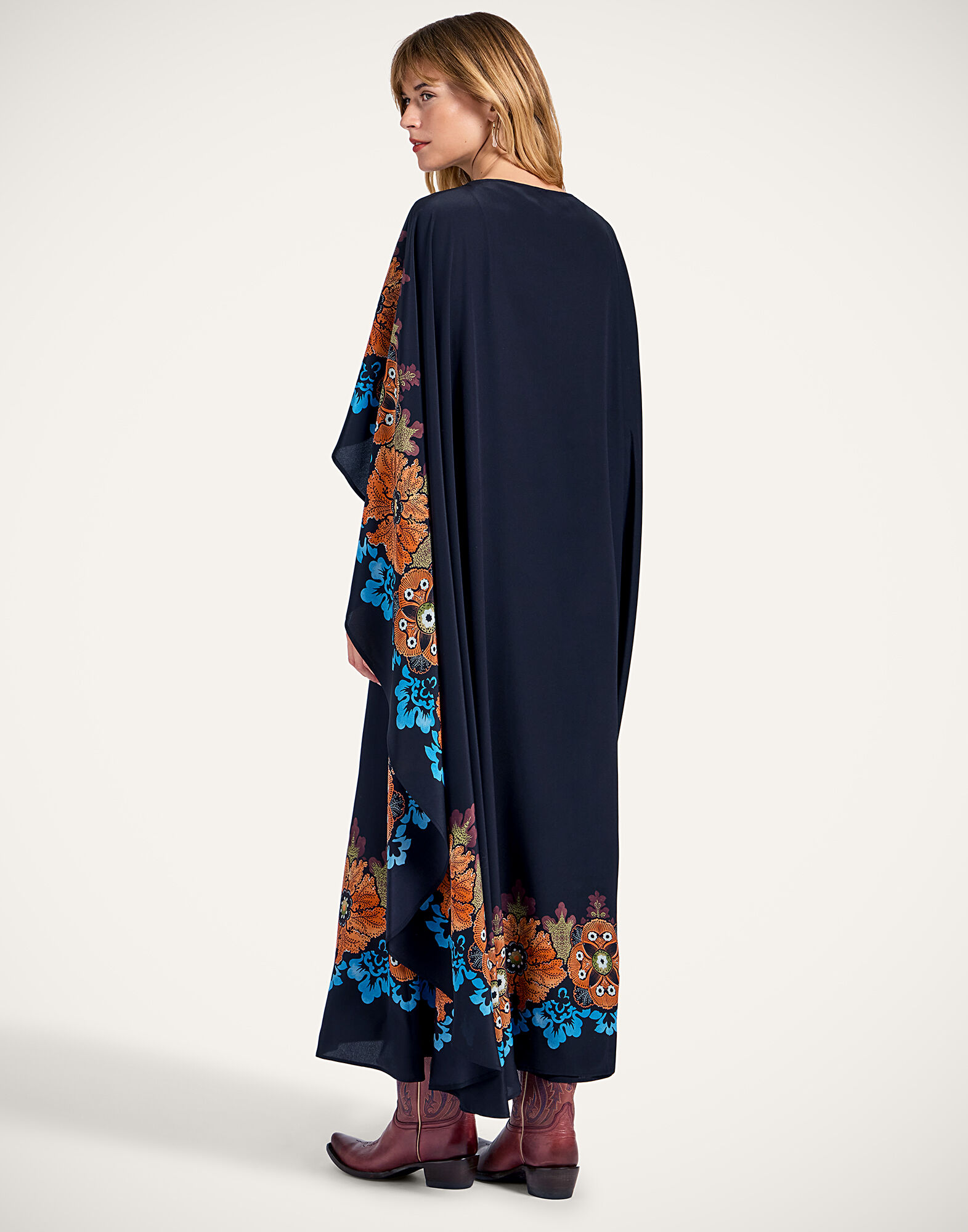 La DoubleJ Magic Dress Bounty Plac&eacute;e Orange DRE0959CRE002BOU01OR02