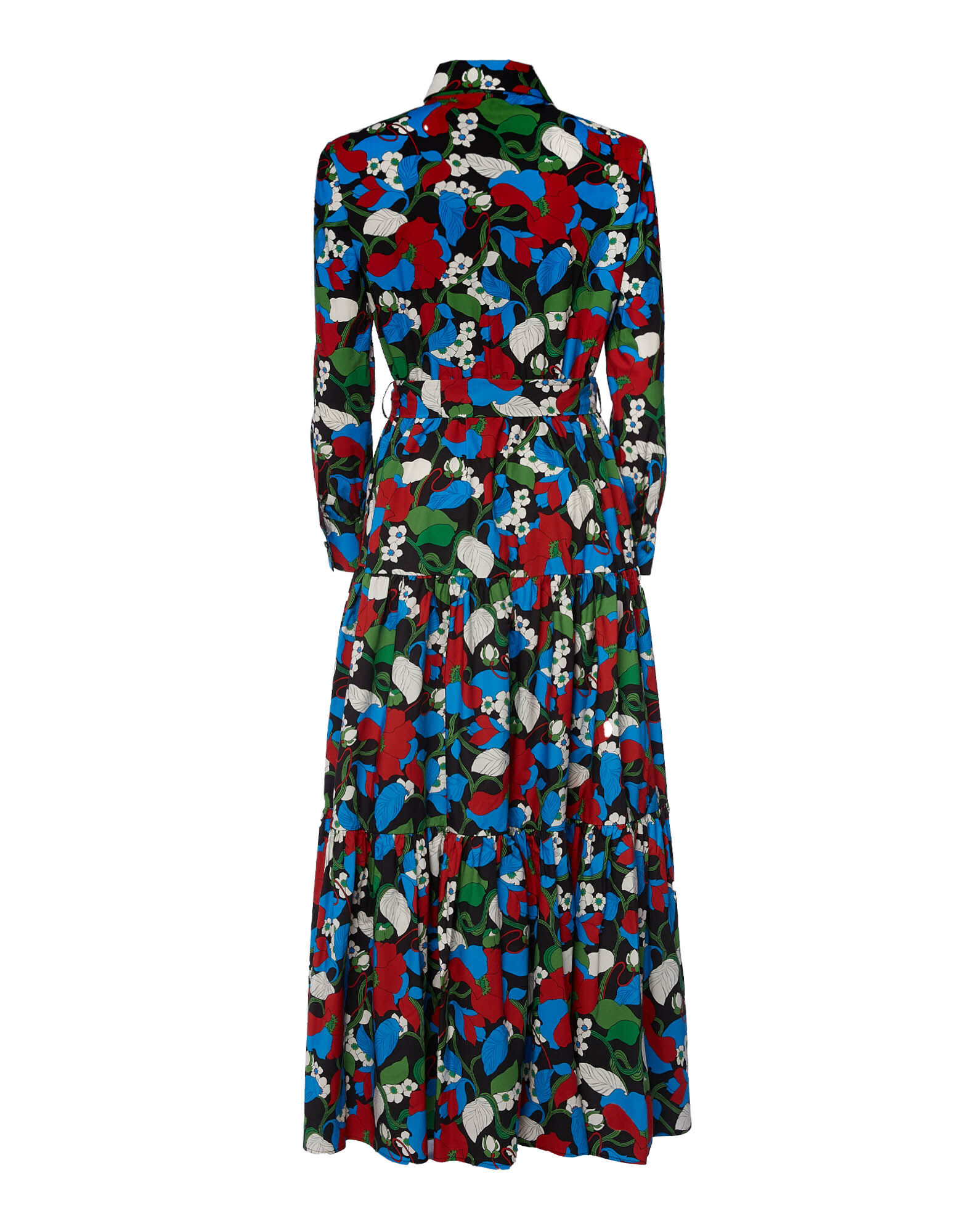 La DoubleJ Bellini Dress Vines Black DRE0016COT001VIN0004
