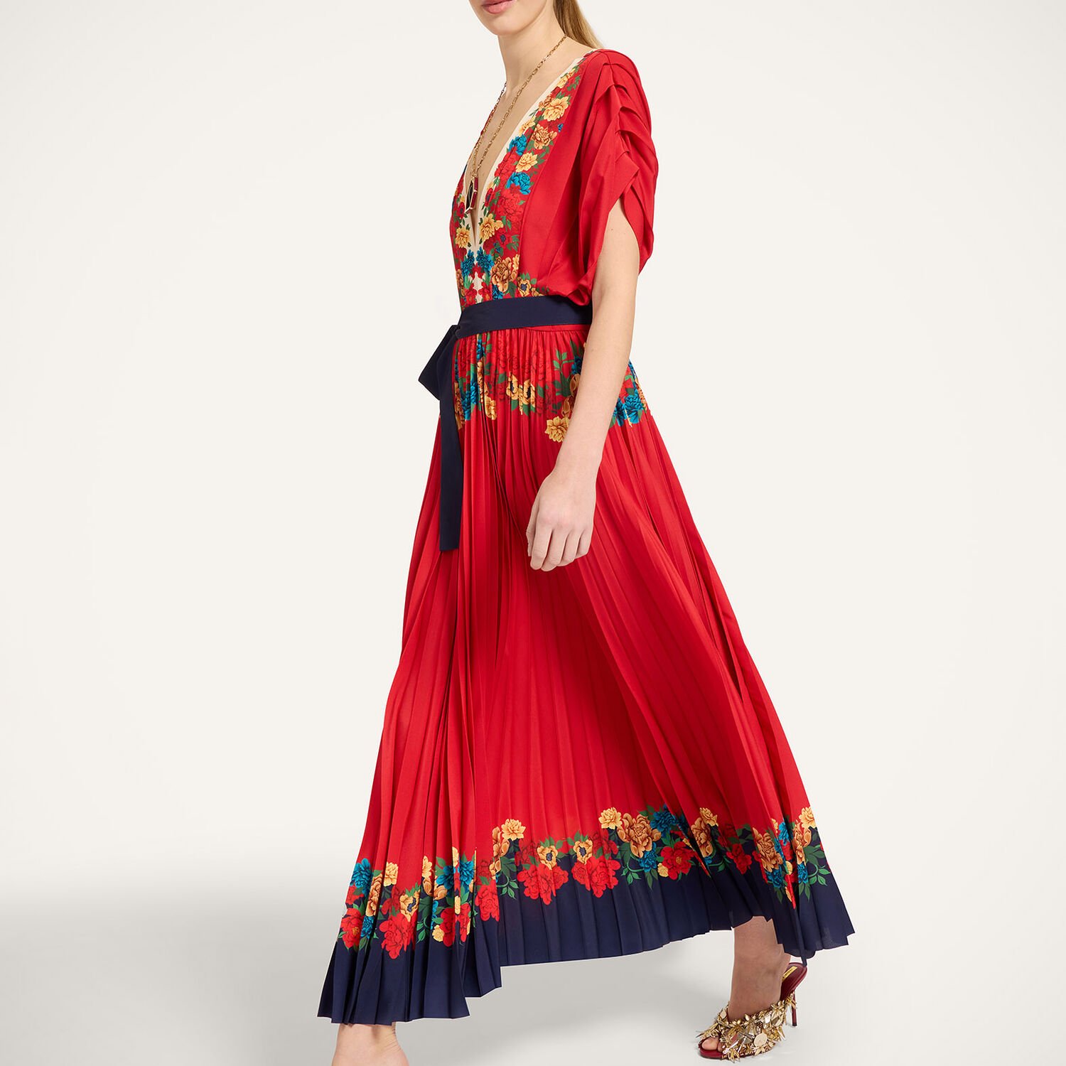 La Double J Accordion Dress