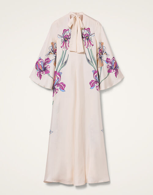 La DoubleJ Magnifico Dress Iris Placée Ivory DRE0232SIL006IRS07WH04