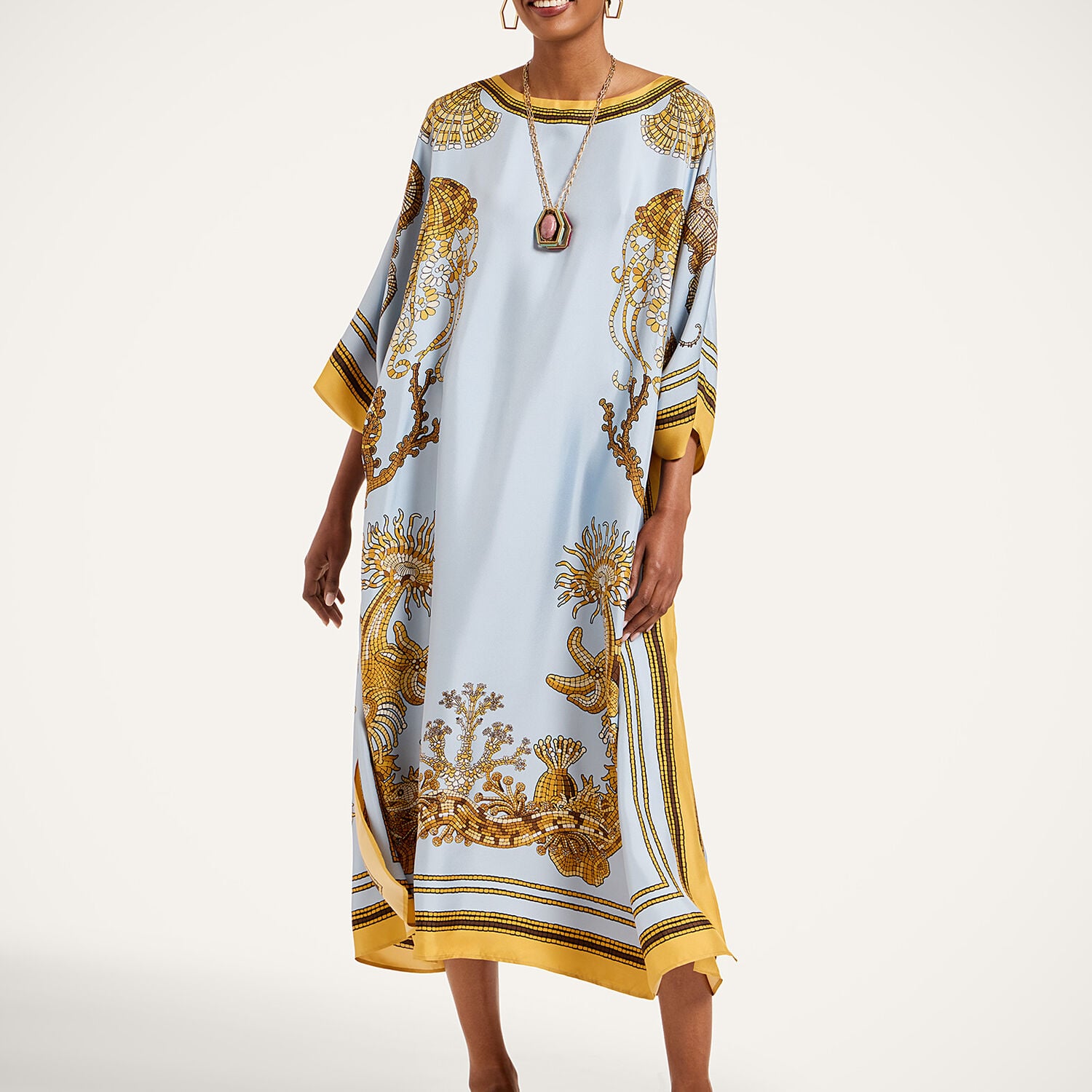 La Double J Square Kaftan | Thumbnail 7 La Double J Square Kaftan | Thumbnail 7