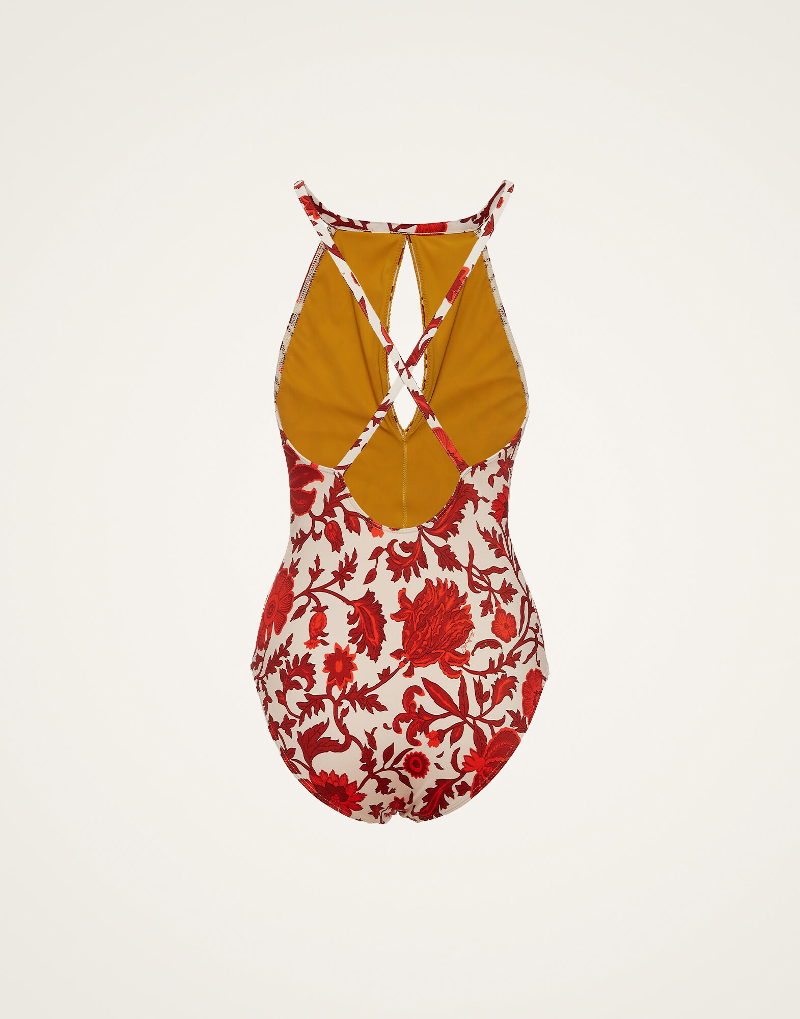 La DoubleJ Fonda Swimsuit Dragonflower Mini Red SWI0073LYC001DRE02RE01