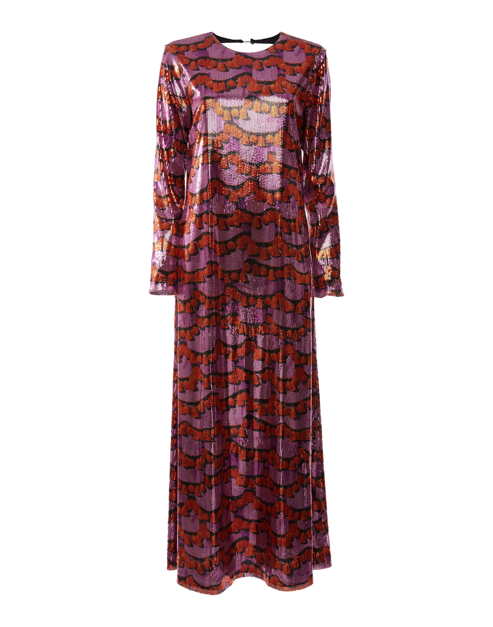 La DoubleJ Swank Swing Dress Liberace Ciclamino DRE0206PAI001LBR0002