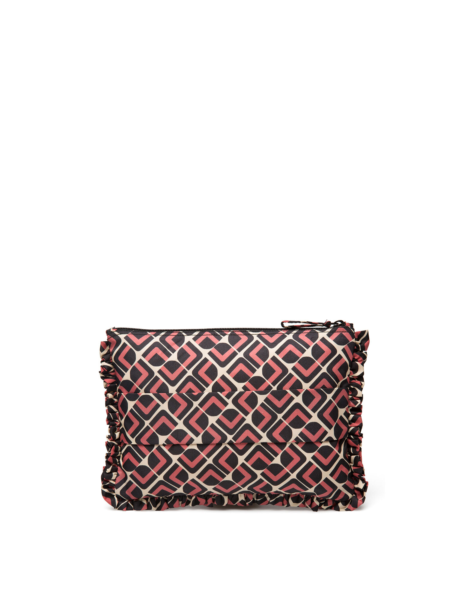 LaDoubleJ Hand Pochette Domino Rosa BAG0002NYL001DOM0001