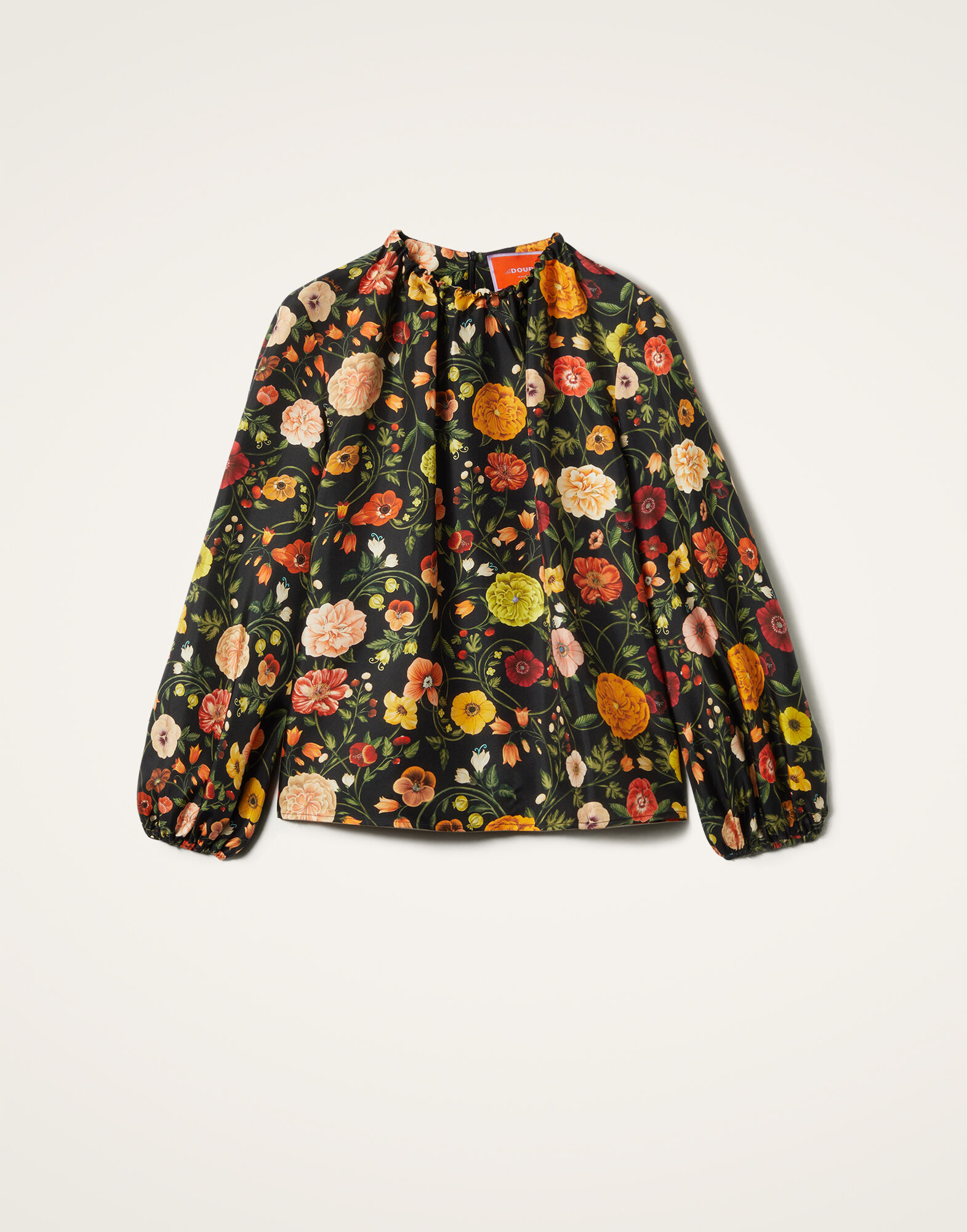 La DoubleJ Charming Top Botticelli Black TOP0021SIL001CEL01BL01