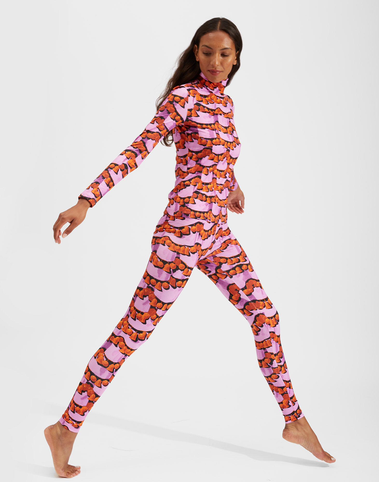 La DoubleJ Turtleneck Liberace Ciclamino SHI0030JER005LBR0002