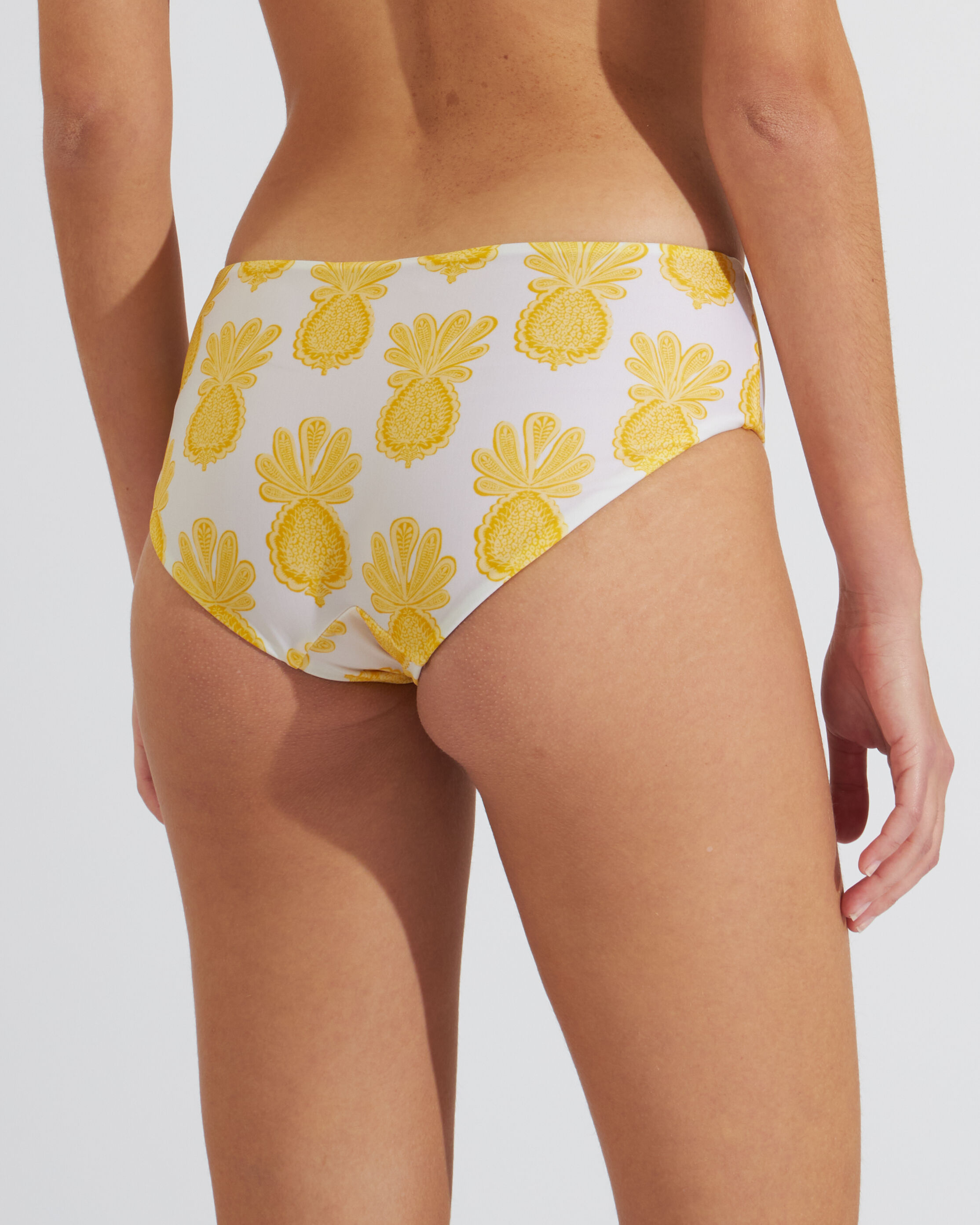 La DoubleJ Boy Brief Pineapple Sunflower White SWI0030LYC001PNP20WH01
