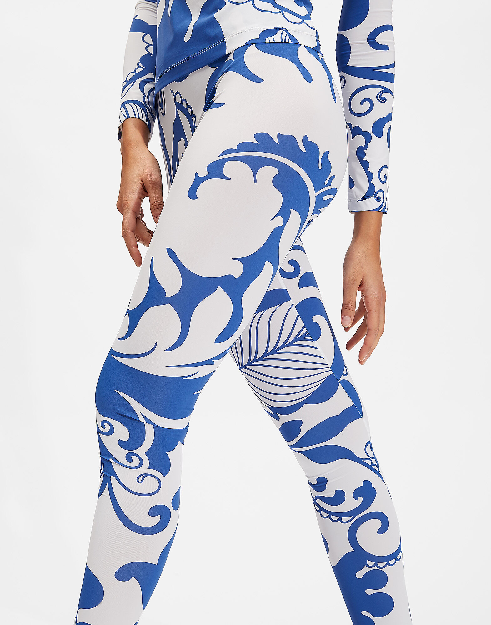 LaDoubleJ Leggings Marea Blu TRO0013JER005MRE0002