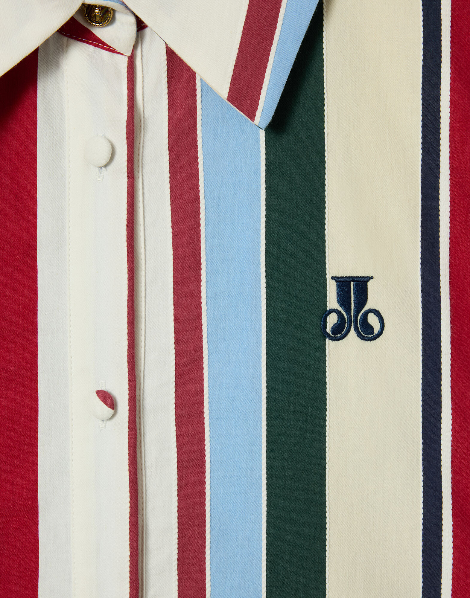 La DoubleJ Choux Dress Stripes Multicolor DRE0193JCQ106STR05MU01