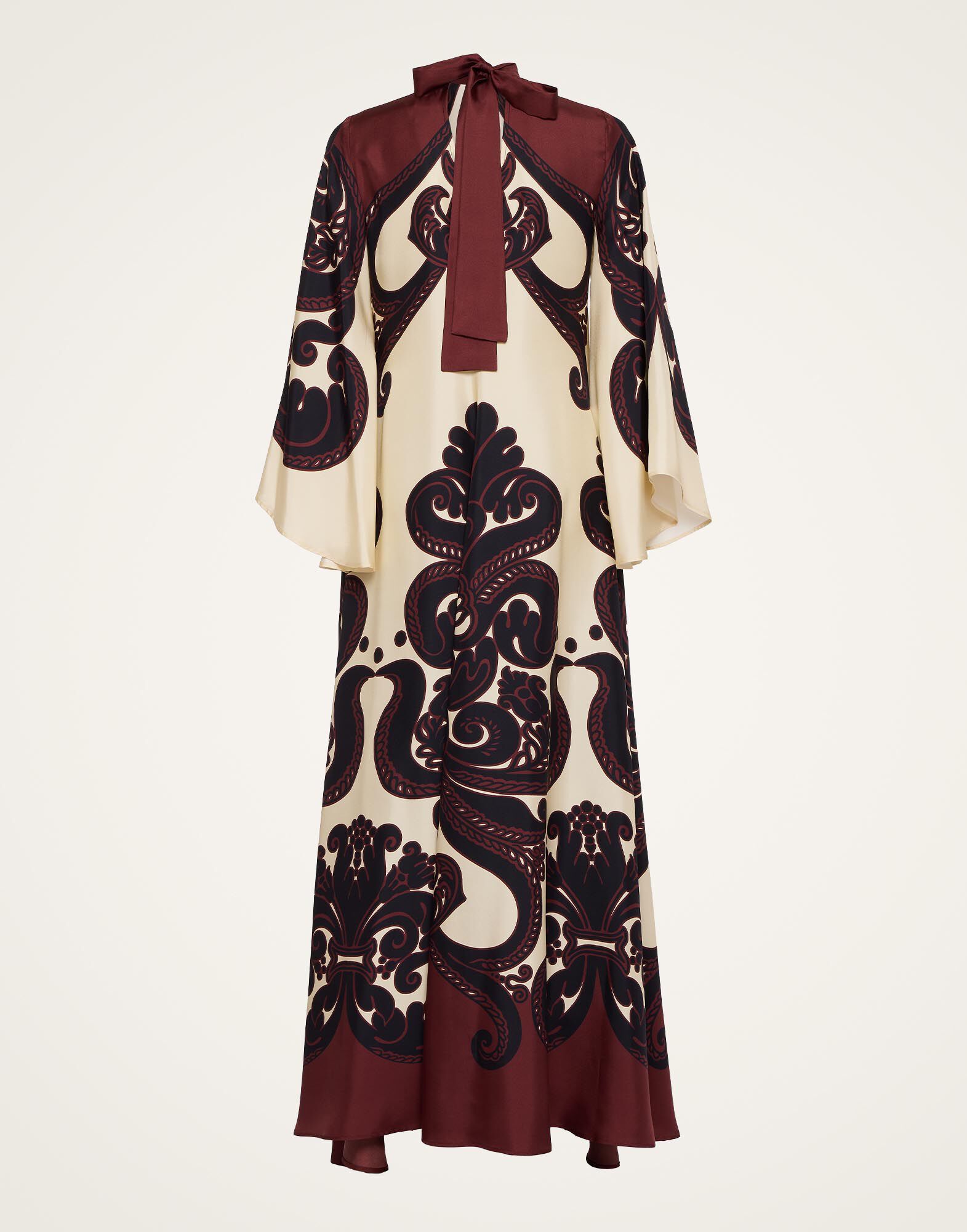 La DoubleJ Magnifico Dress Corsini Plac&eacute;e Cream DRE0232SIL006INI02WH03