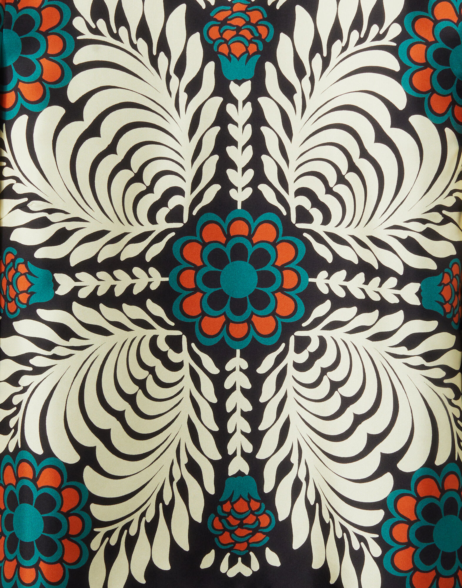 La DoubleJ Make An Exit Top Mix Tiles Plac&eacute;e Black TOP0117SIL006MIX01BL01