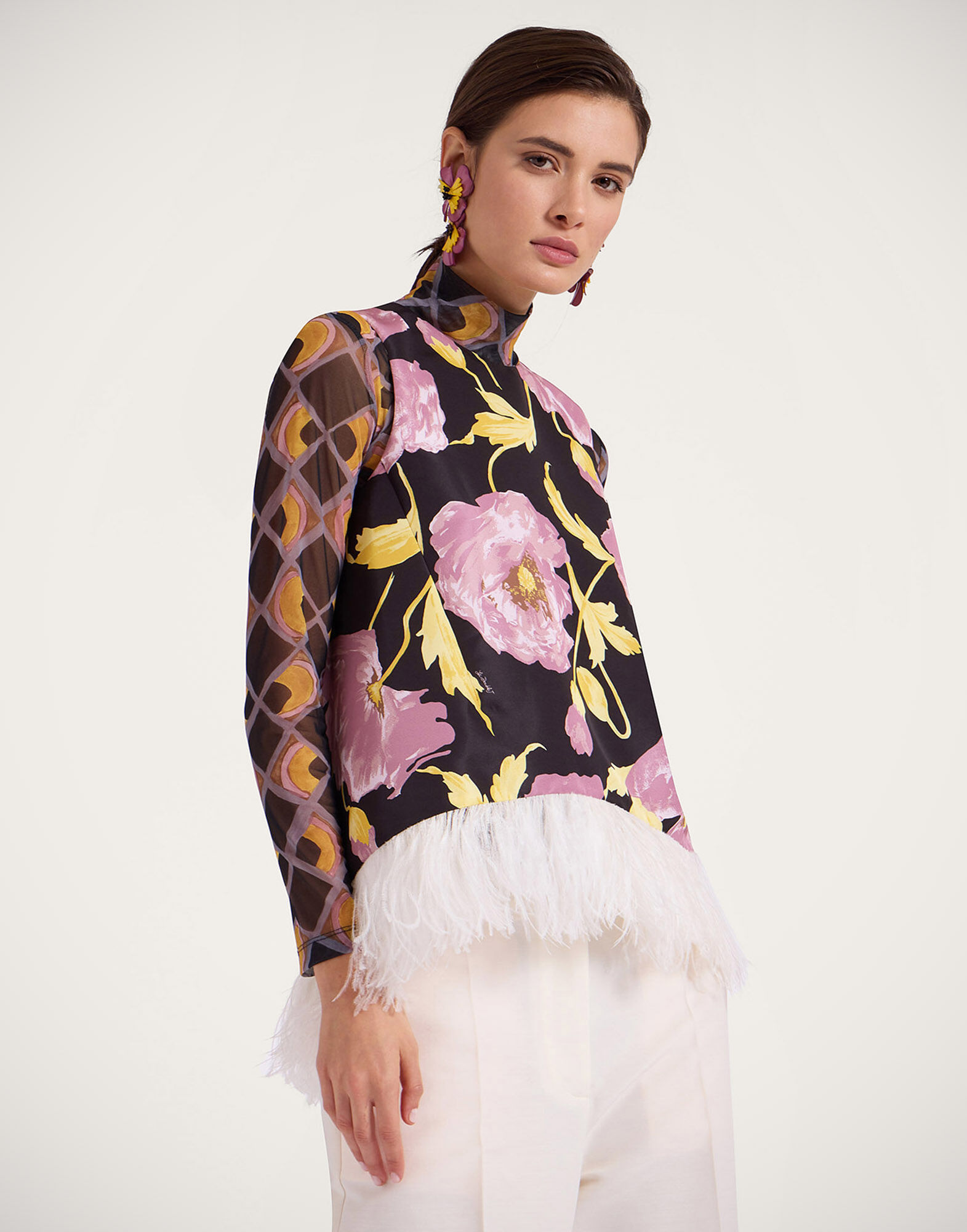 La DoubleJ La Scala Top Sylph Black TOP0013FAI001SYL01BL01