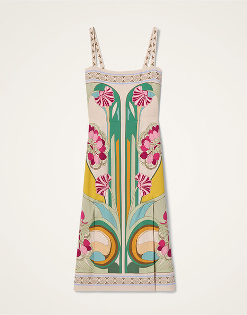 La DoubleJ Buy Me A Martini Dress Tulip Plac&eacute;e Green DRE0673VIS011TUL07GR02