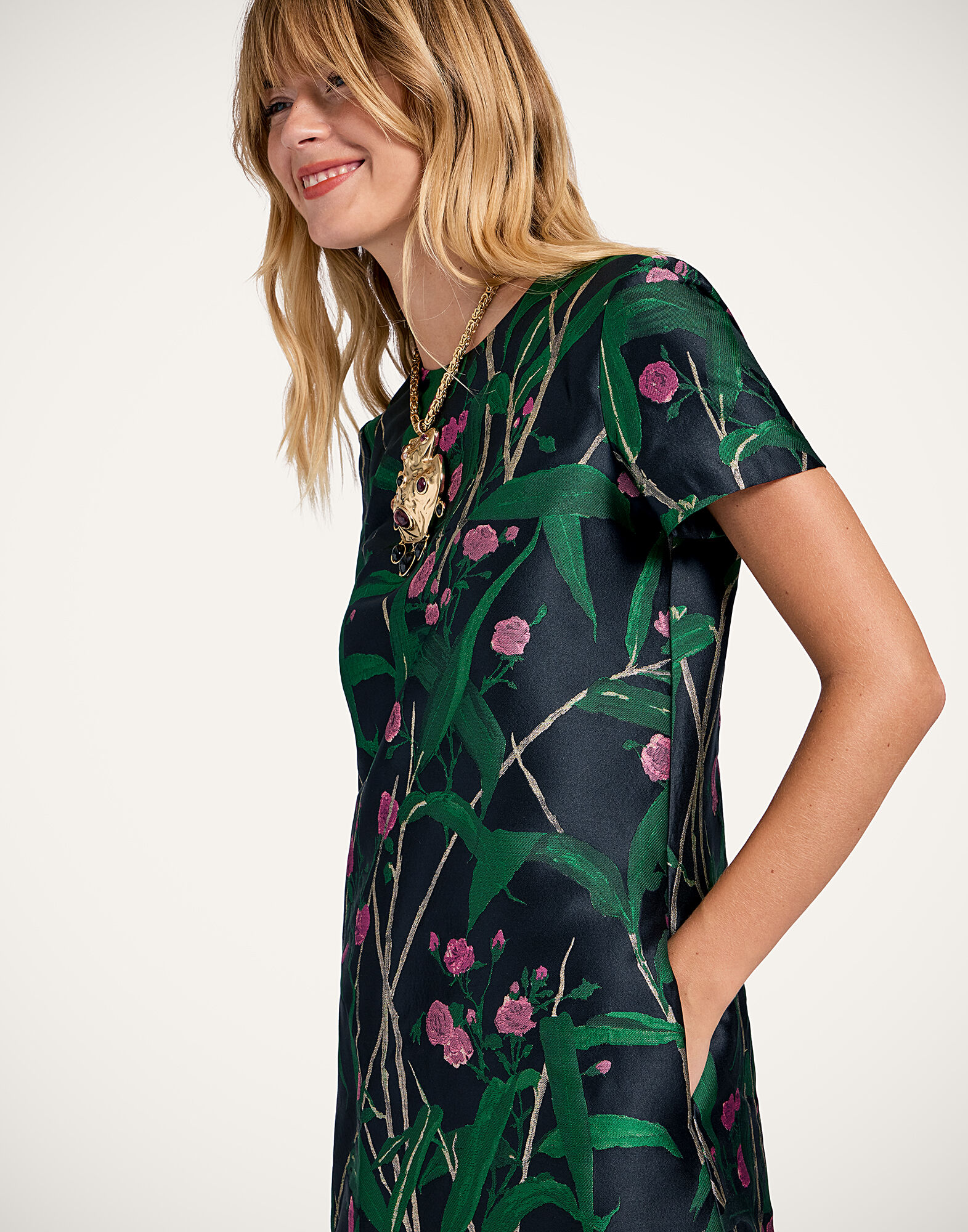 La DoubleJ Swing Dress Bamboo Black DRE0001JCQ119BMB02BL01