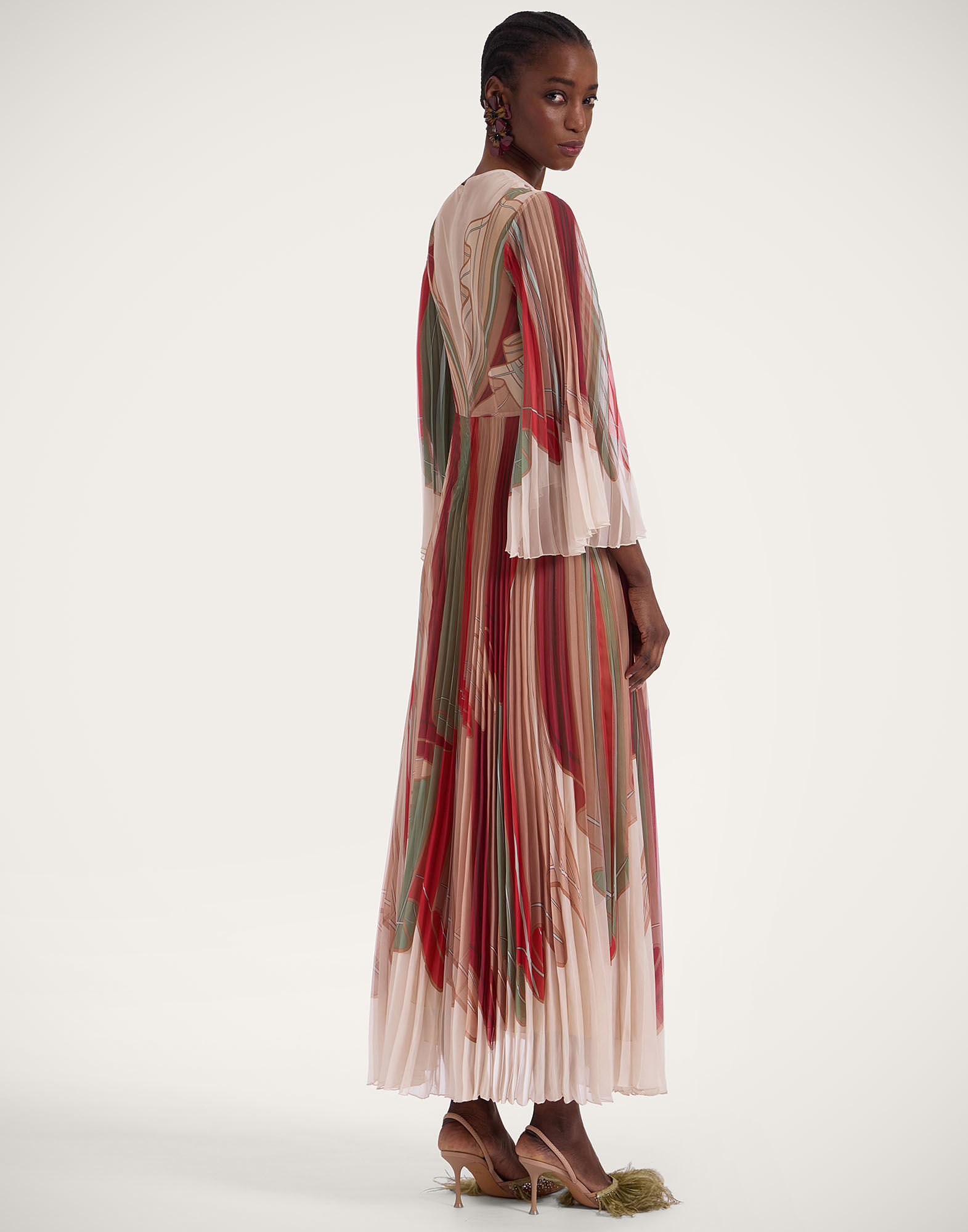 La DoubleJ The Angel Dress Twist Plac&eacute;e Multicolor DRE0805CHF004TWI01MU01