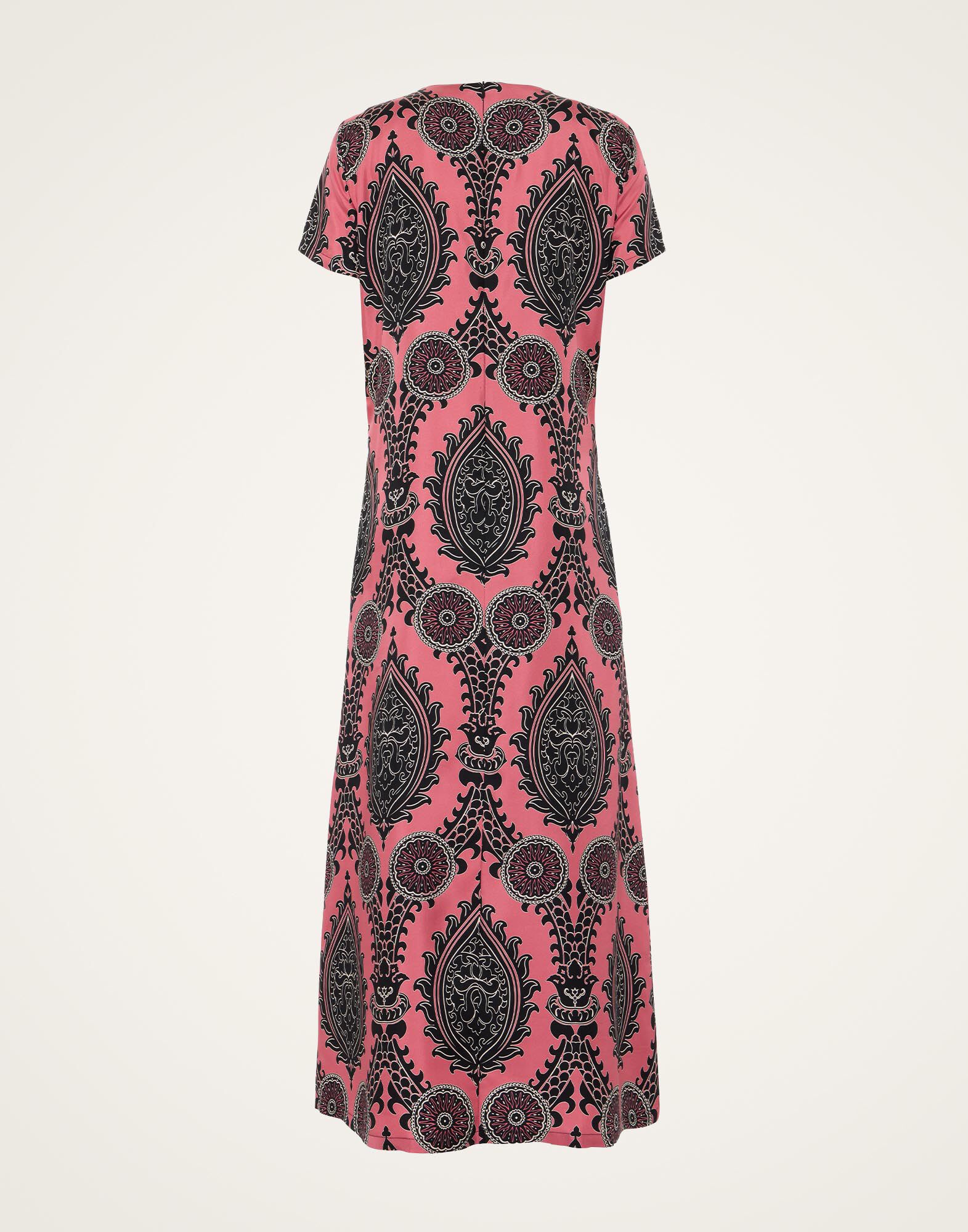 La DoubleJ Swing Dress Oltrarno Pink DRE0001SIL001OLT01PI01