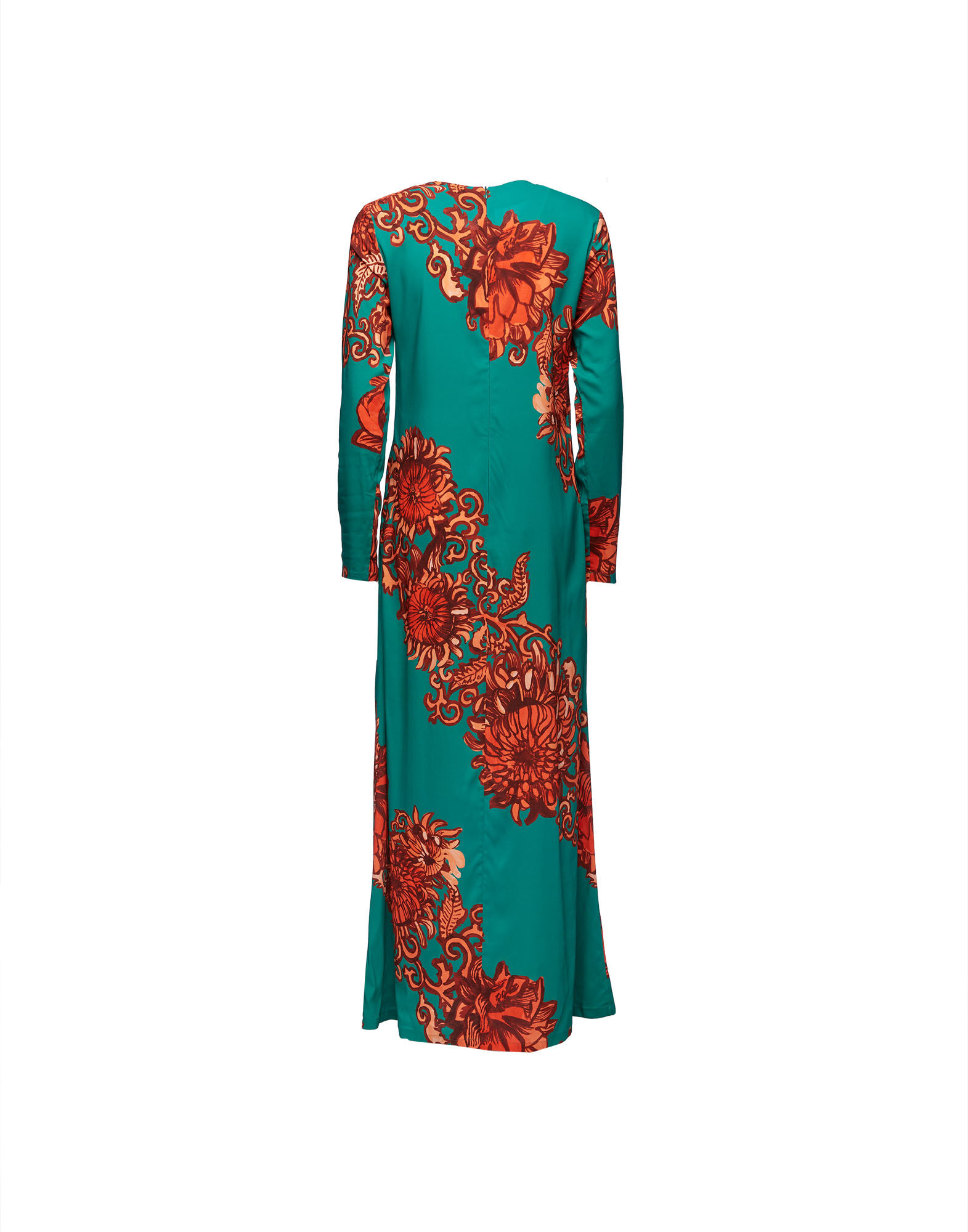 La DoubleJ Long Sleeve Swing Dress Anemone Ghirlanda DRE0184VIS001ANE03GR02